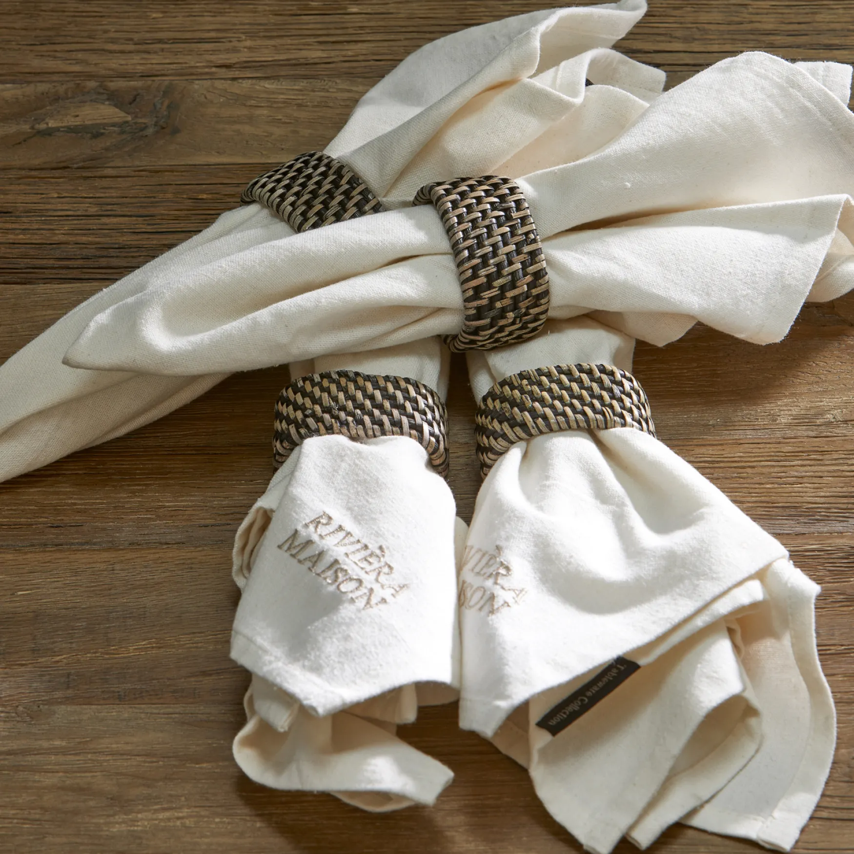 Best Rivièra Maison Lovina napkin ring 4 pcs