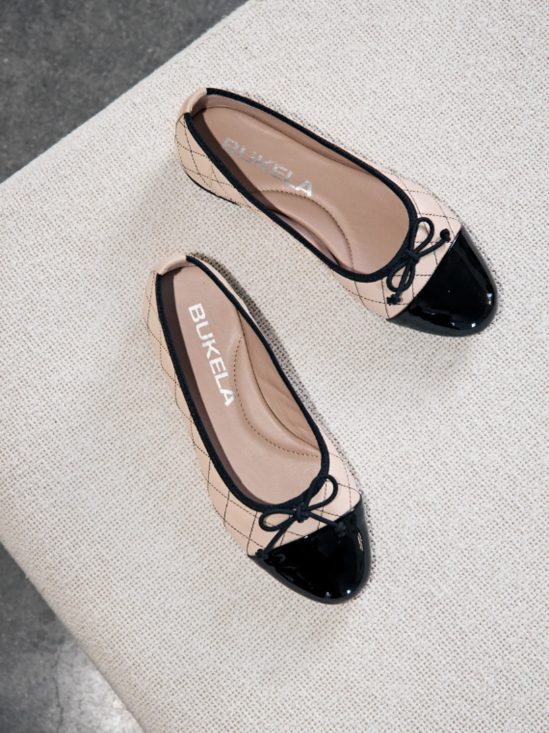 Fashion Bukela Mery, beige/black