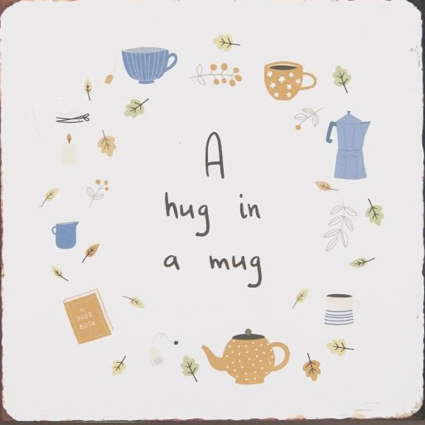 Clearance Ib Laursen Metallikyltti, a hug in a mug