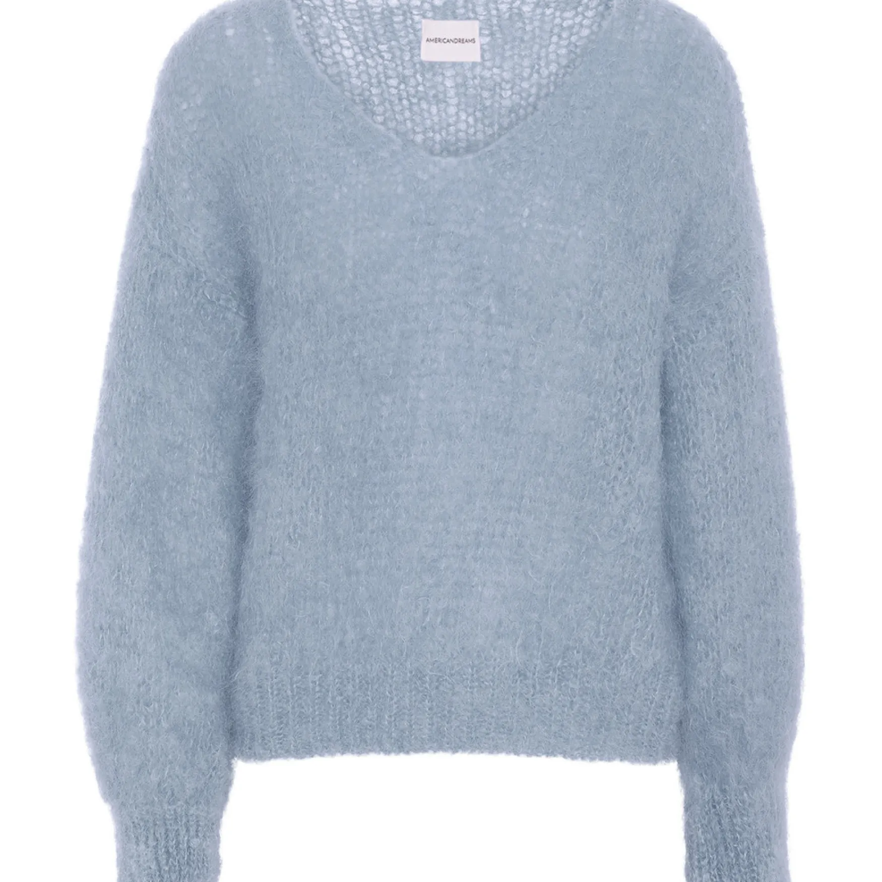 Sale Americandreams Milana mohair knit, light blue