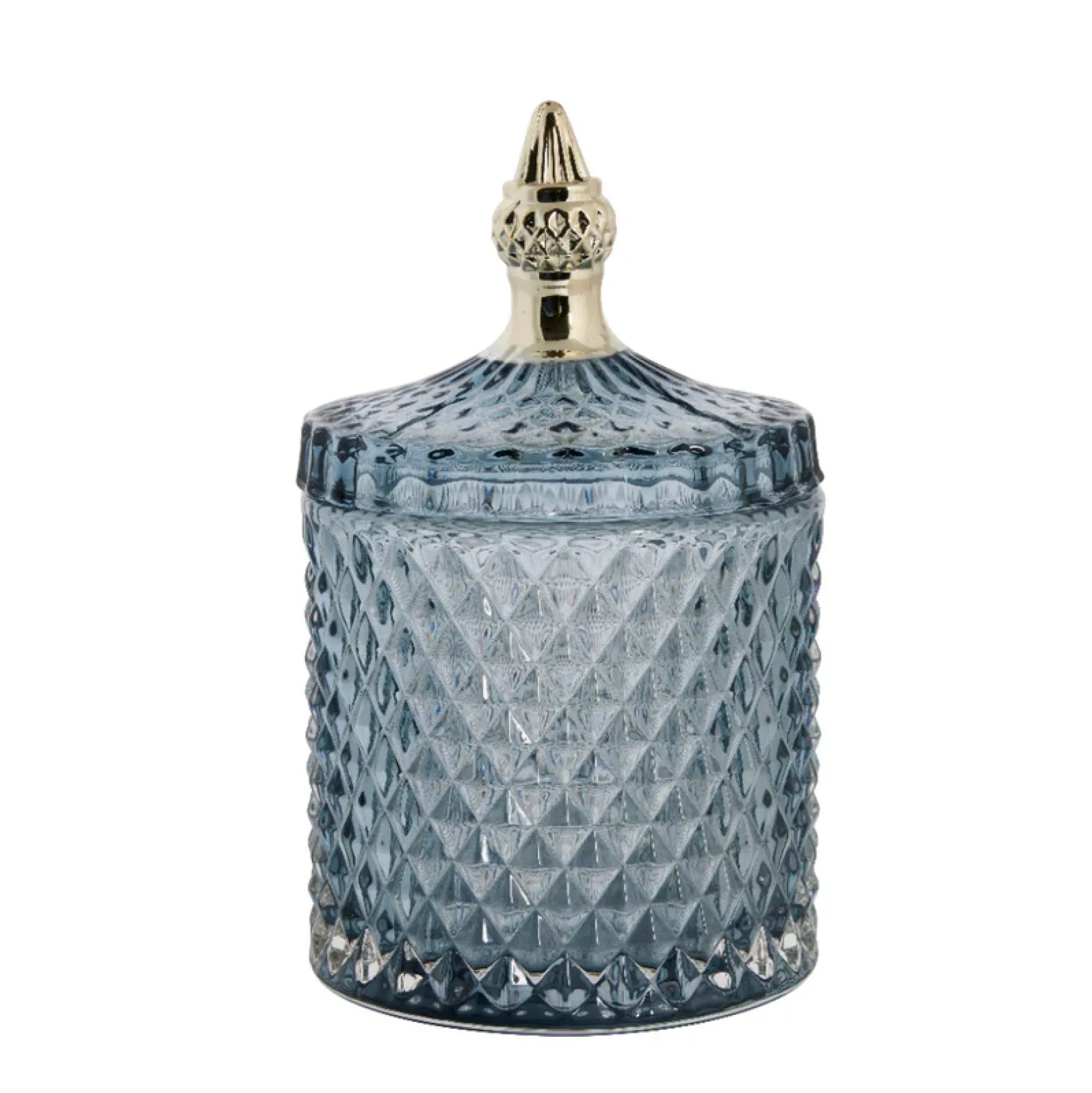 Clearance Lene Bjerre Desing Miya jar 10,5x17,5cm, blue