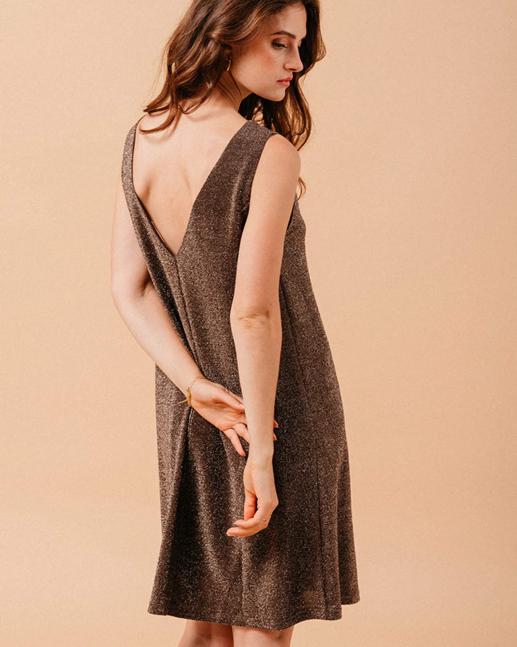 Fashion Grace & Mila Molly dress, chocolat