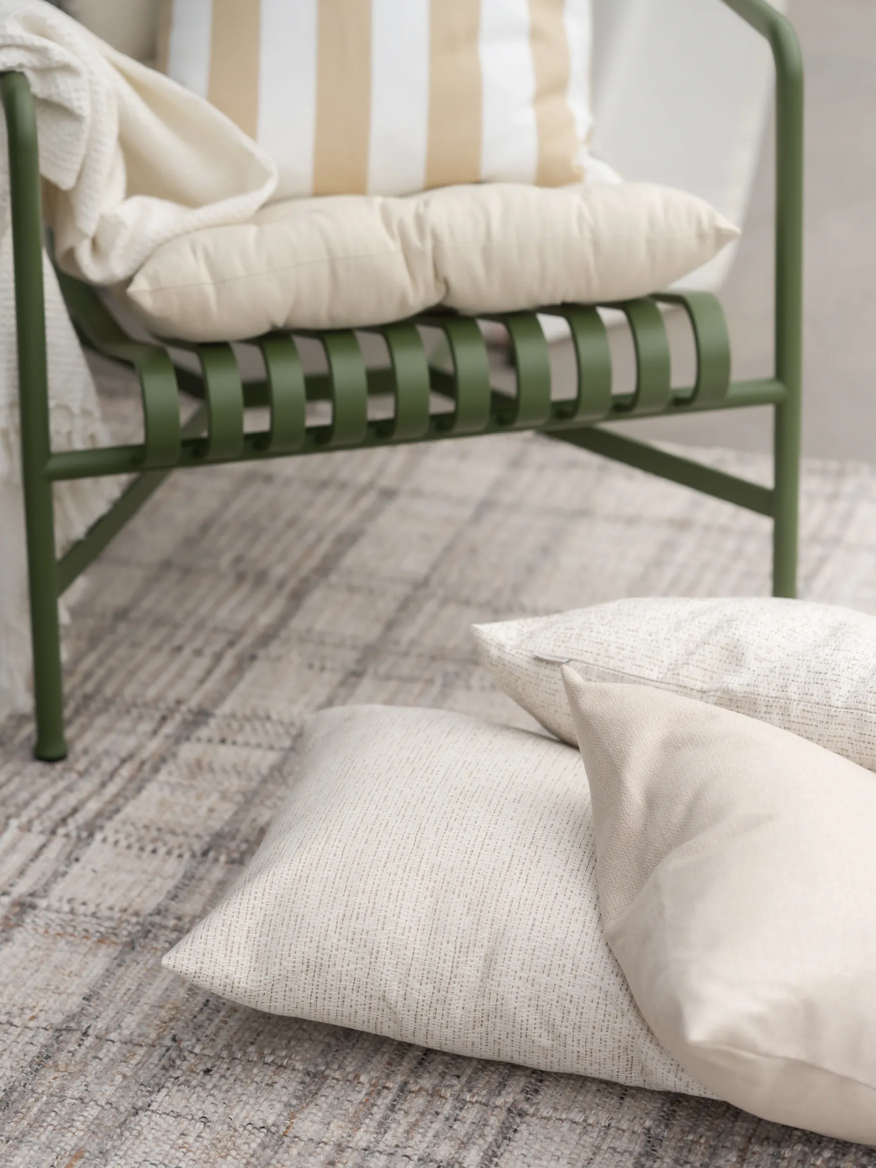 Discount Svanefors Moln -ulkotyynynpäällinen 45x45, beige