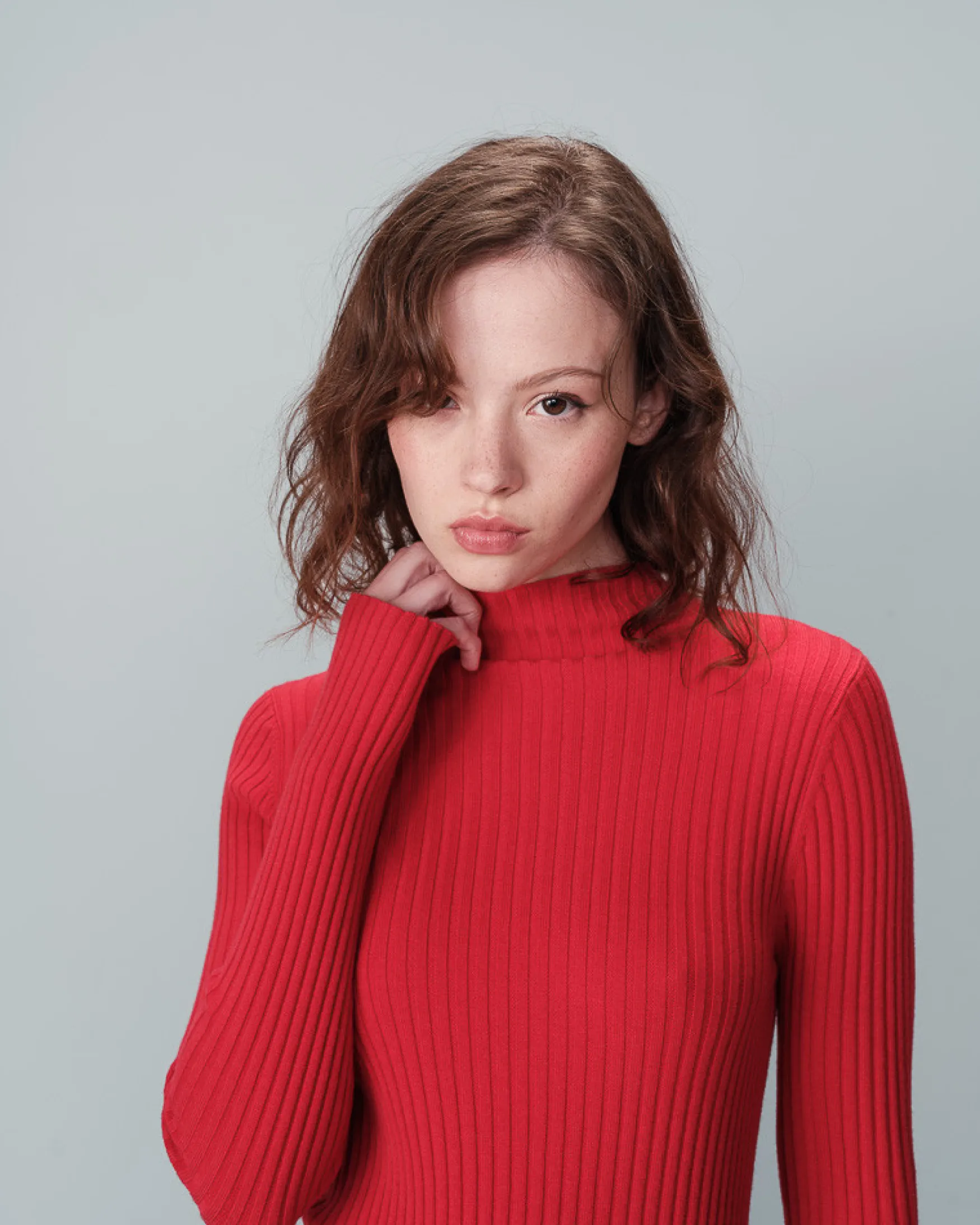 Clearance Grace & Mila Nara sweater, rouge
