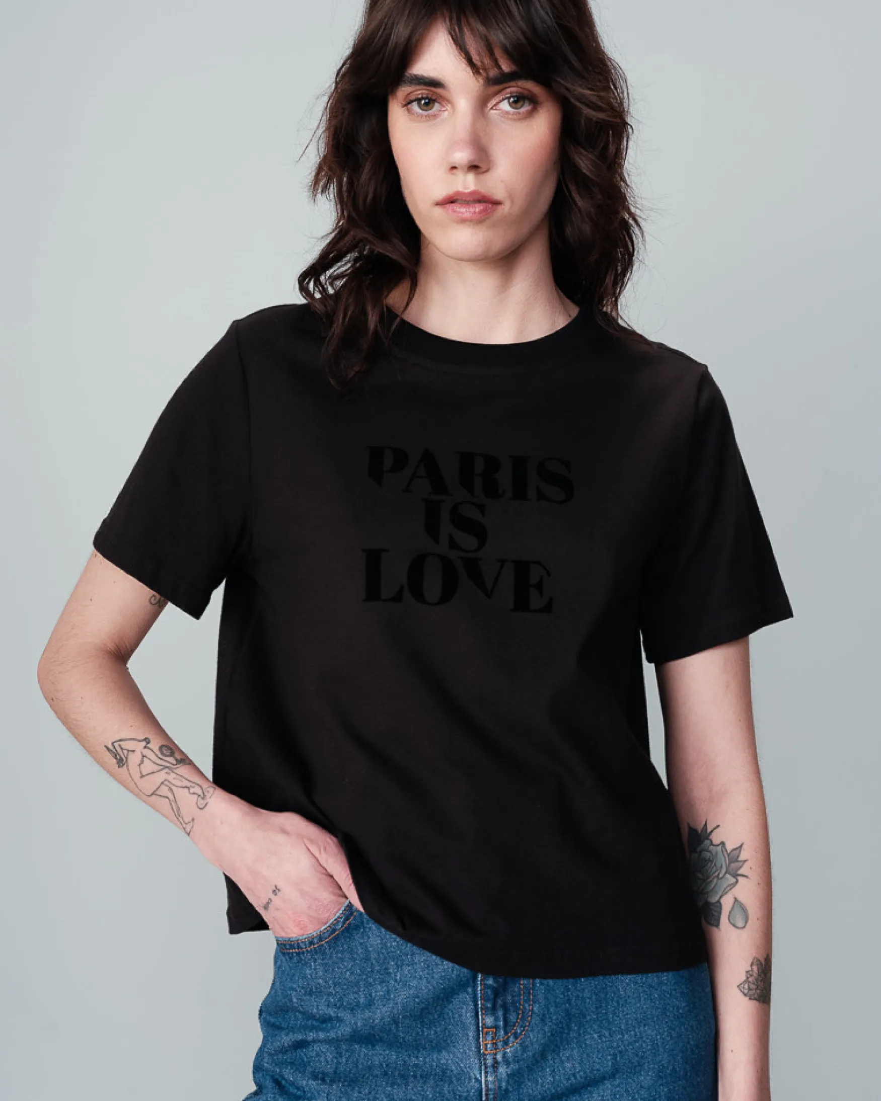 Online Grace & Mila Nobuto teeshirt, noir