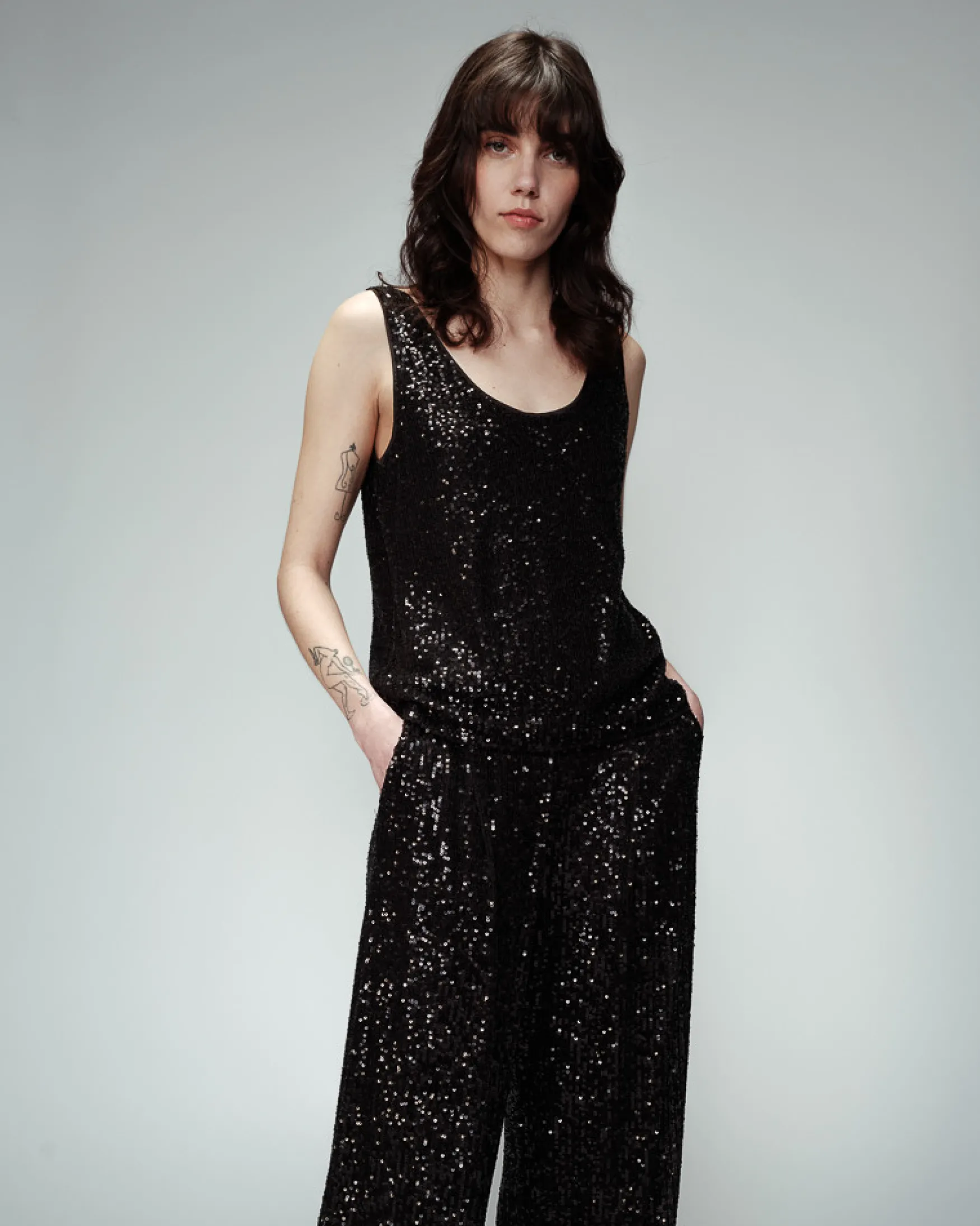 Sale Grace & Mila Ode top, noir