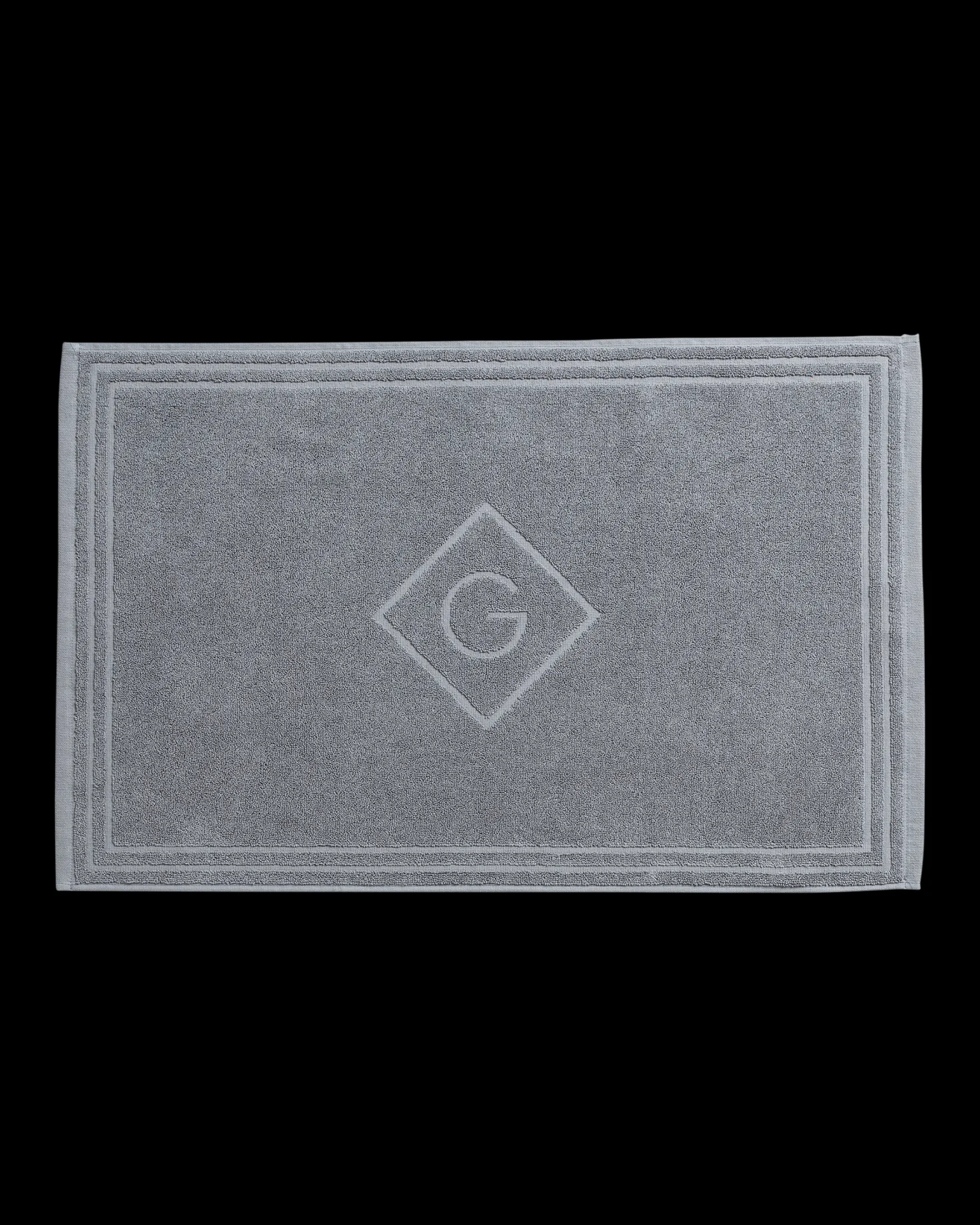 Sale Gant Home Organic G shower mat, elephant grey