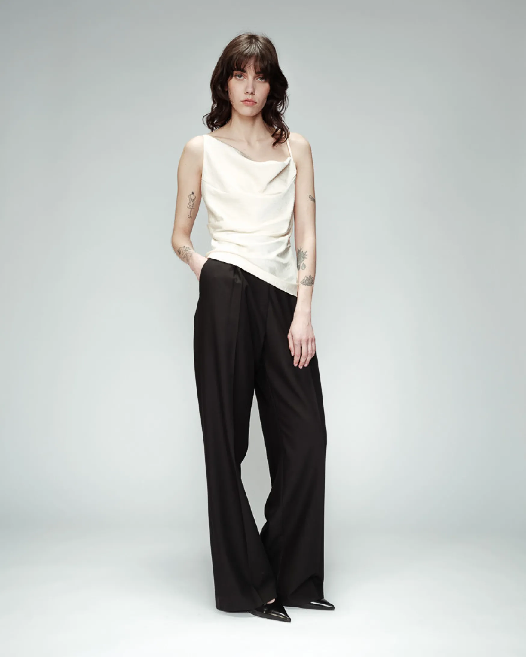 New Grace & Mila Owen top, ecru