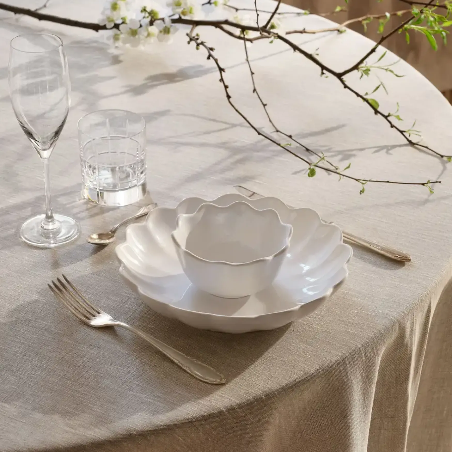 Discount Mateus Collection Oyster bowl 13cm, white