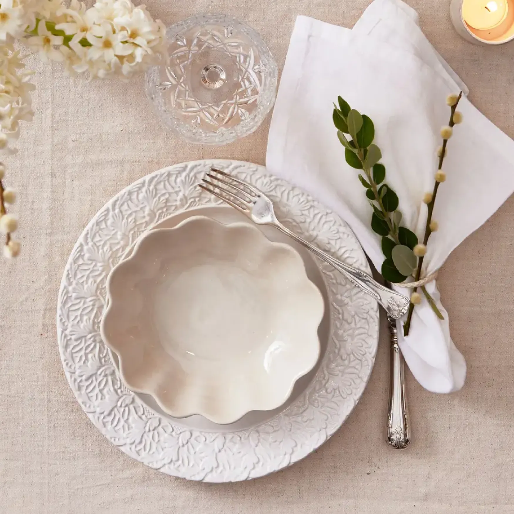 Clearance Mateus Collection Oyster bowl 18x16cm, sand