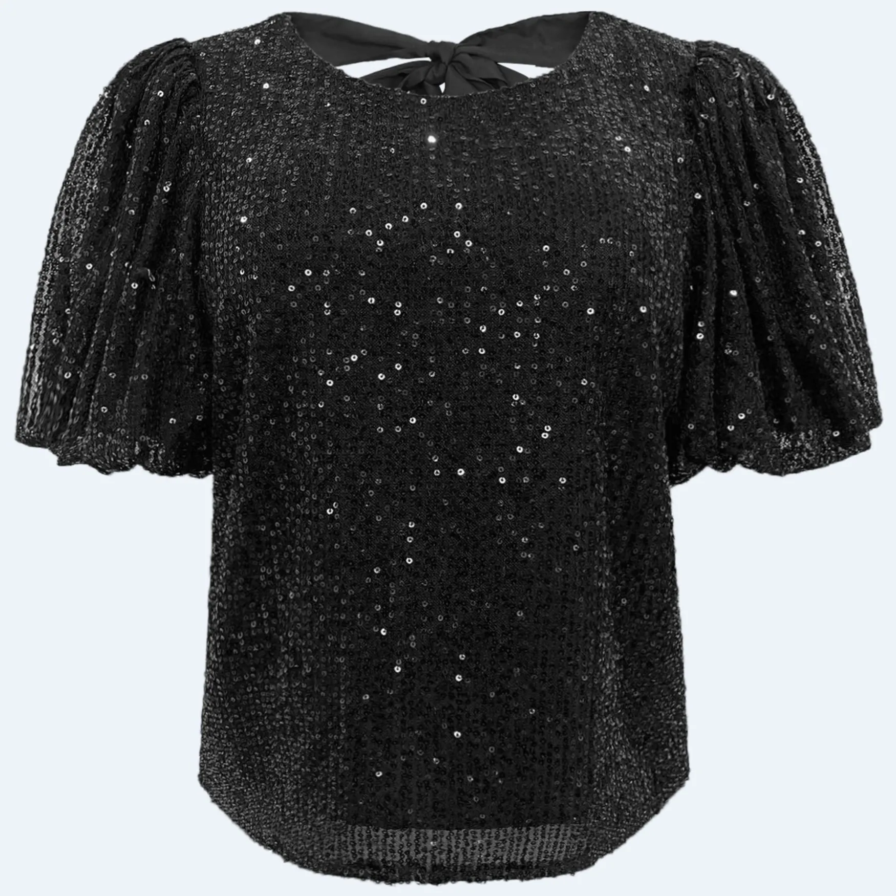 New Liberté Essentiel Paige blouse, black sequins