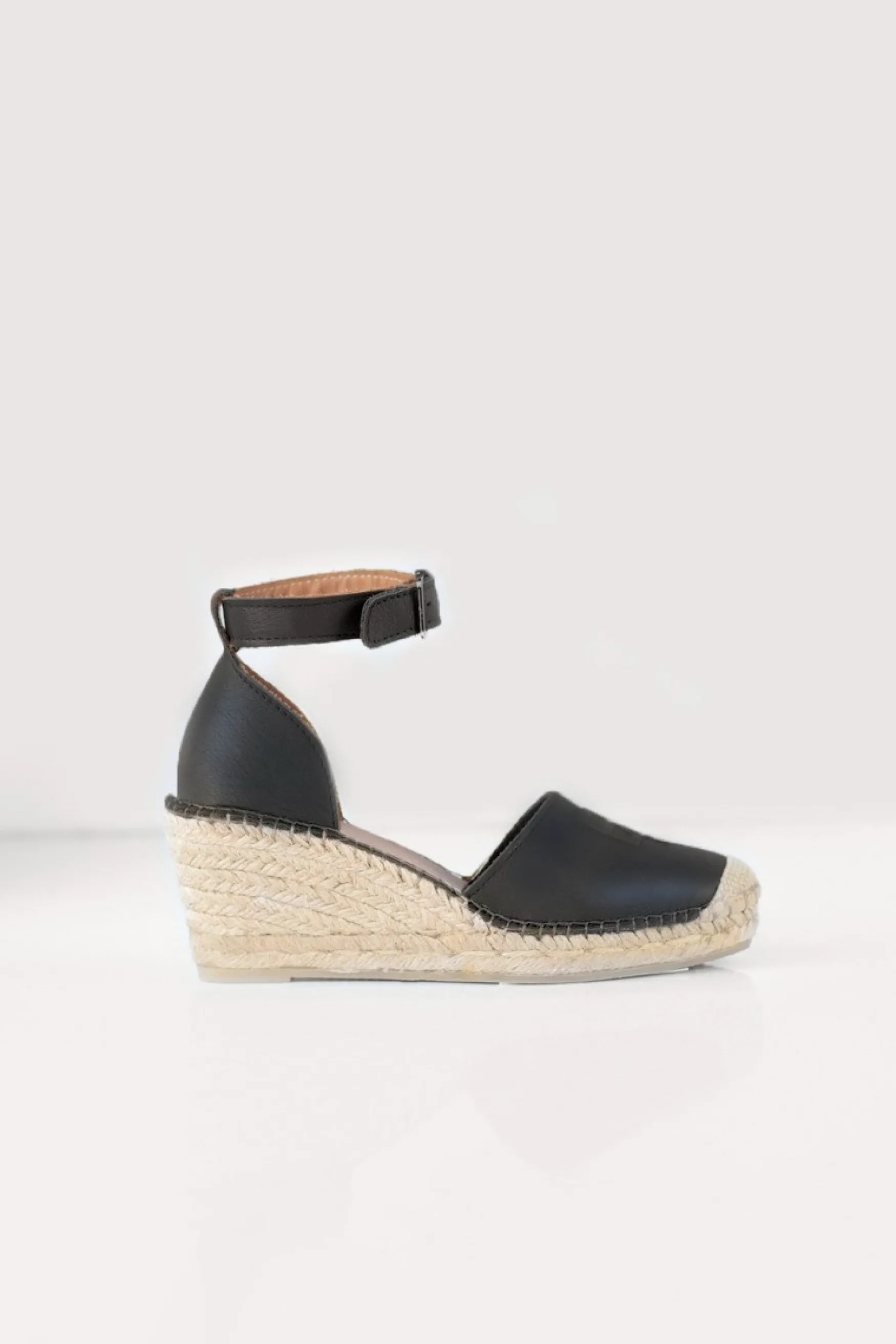 Online Balmuir Palma midi heel espadrillos, black