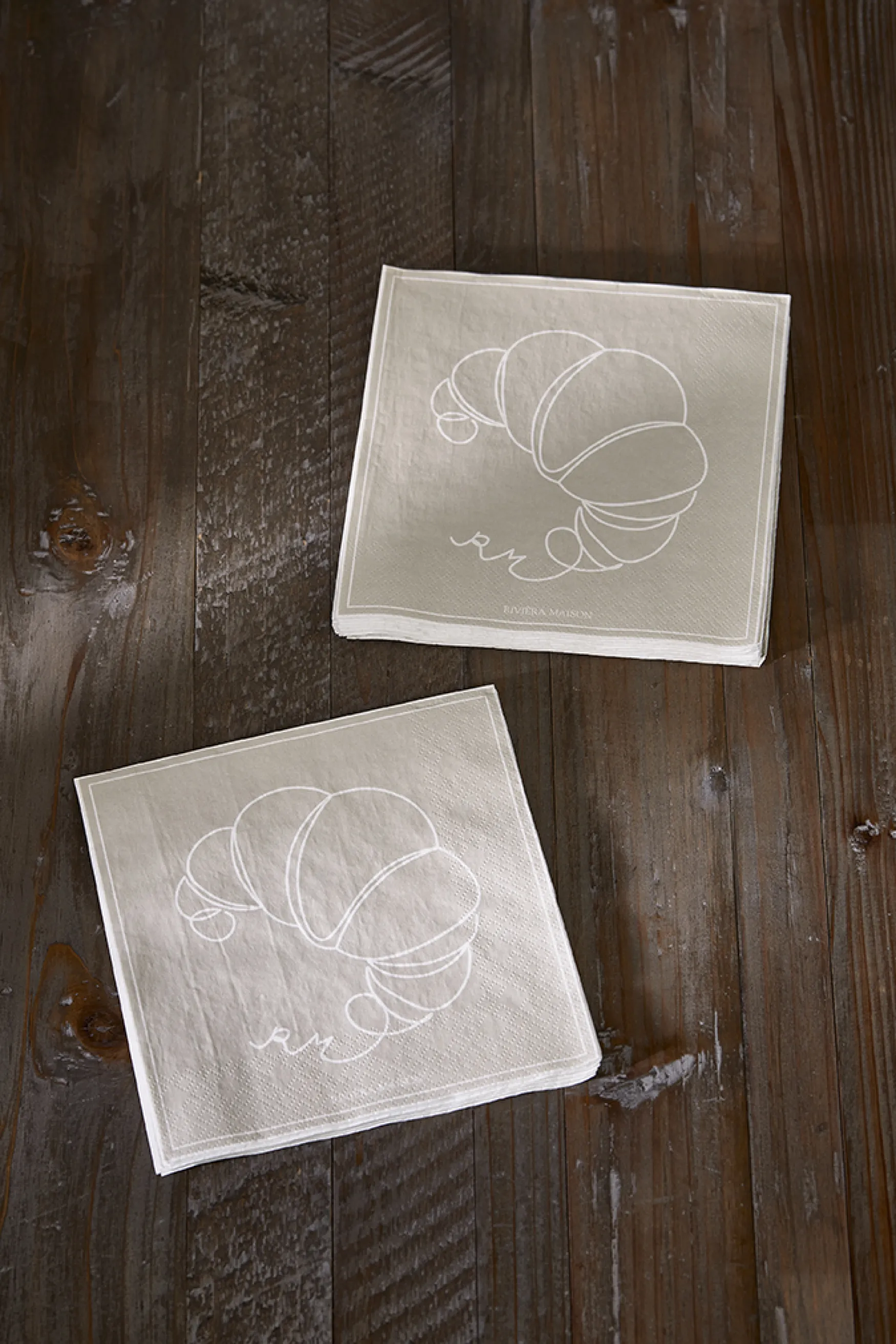 Discount Rivièra Maison Paper napkin le croissant