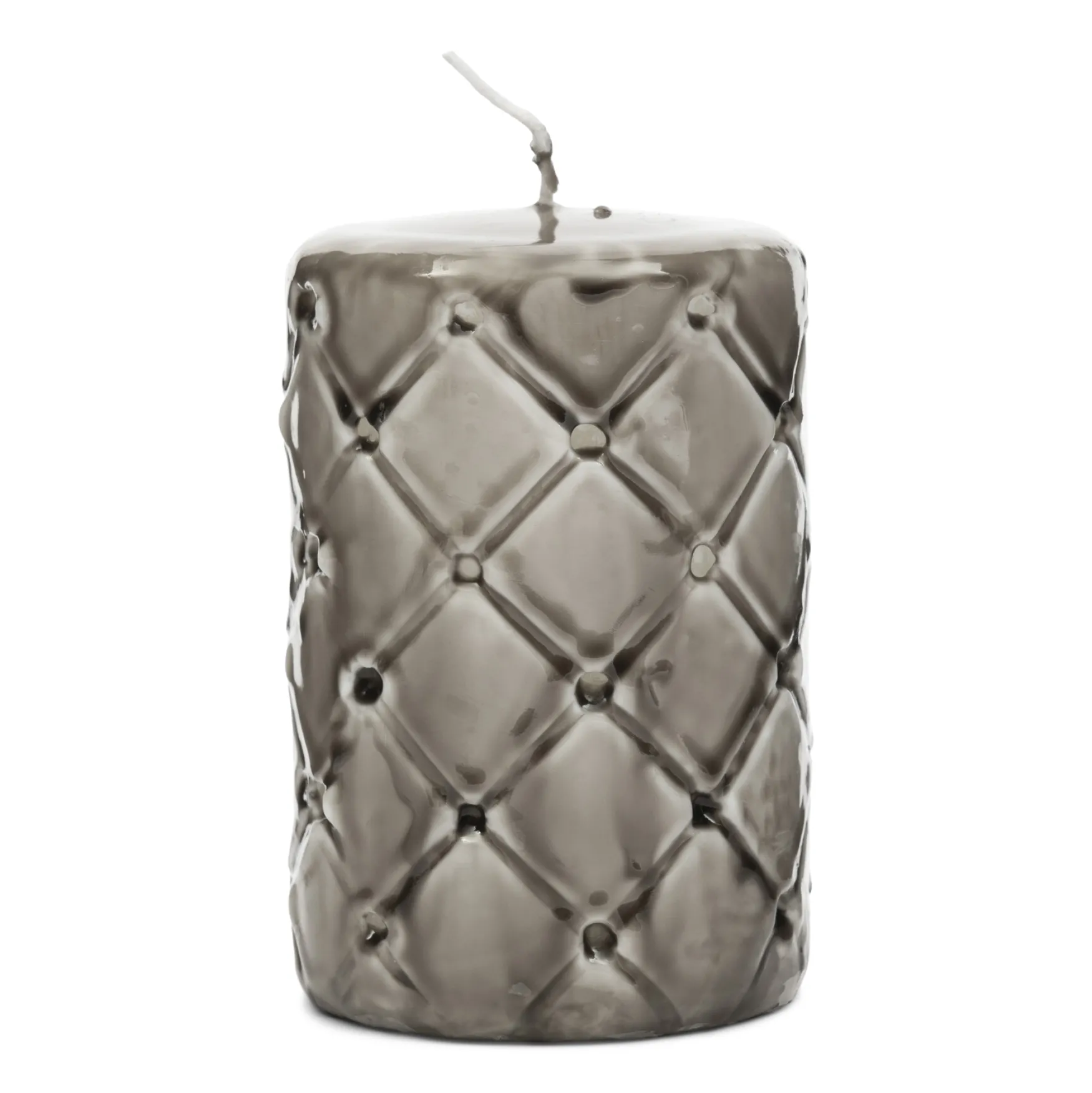Clearance Rivièra Maison Pillar candle padded 7x10, flax
