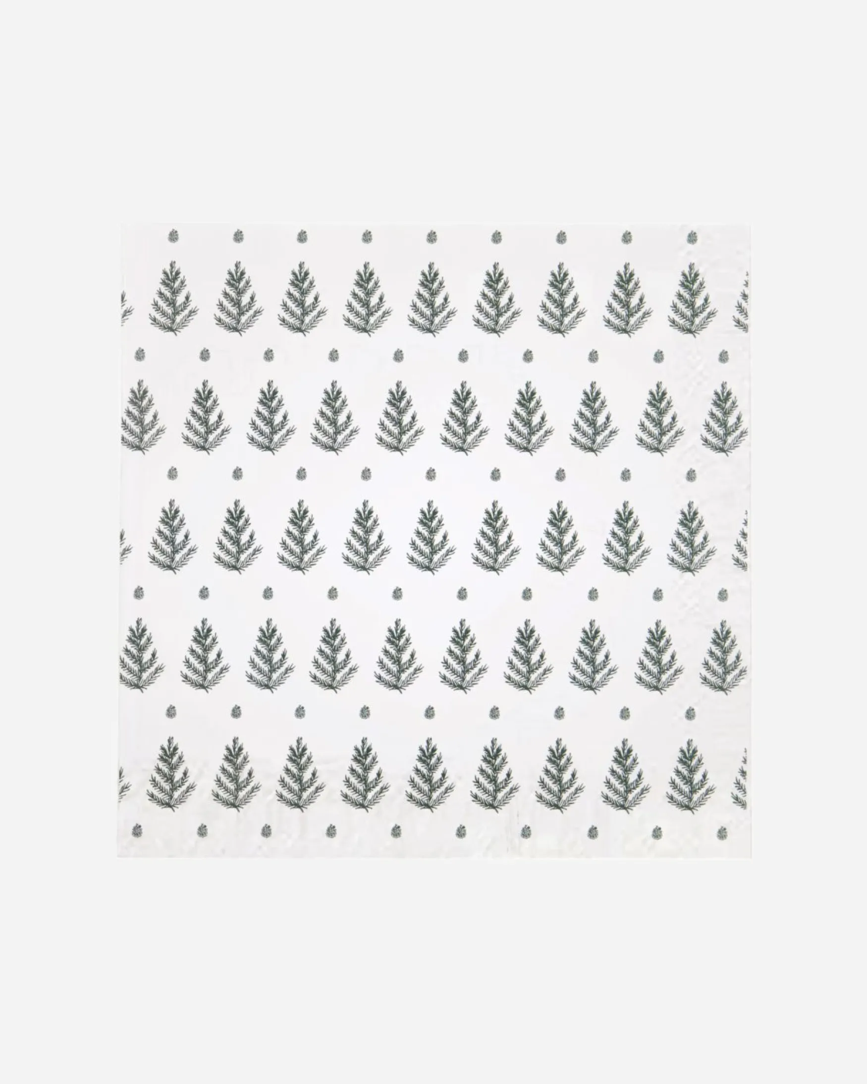 Sale House Doctor Pine tree napkins, green