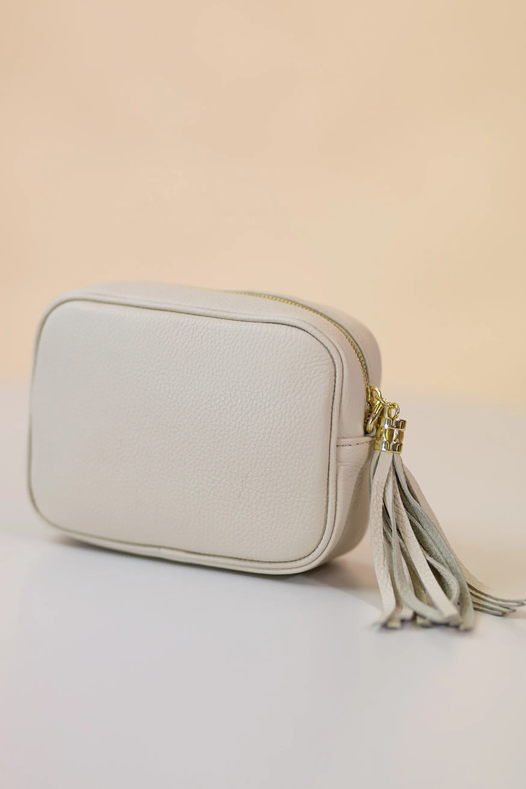Outlet Peura Collection Plaza nahkalaukku, beige/kulta