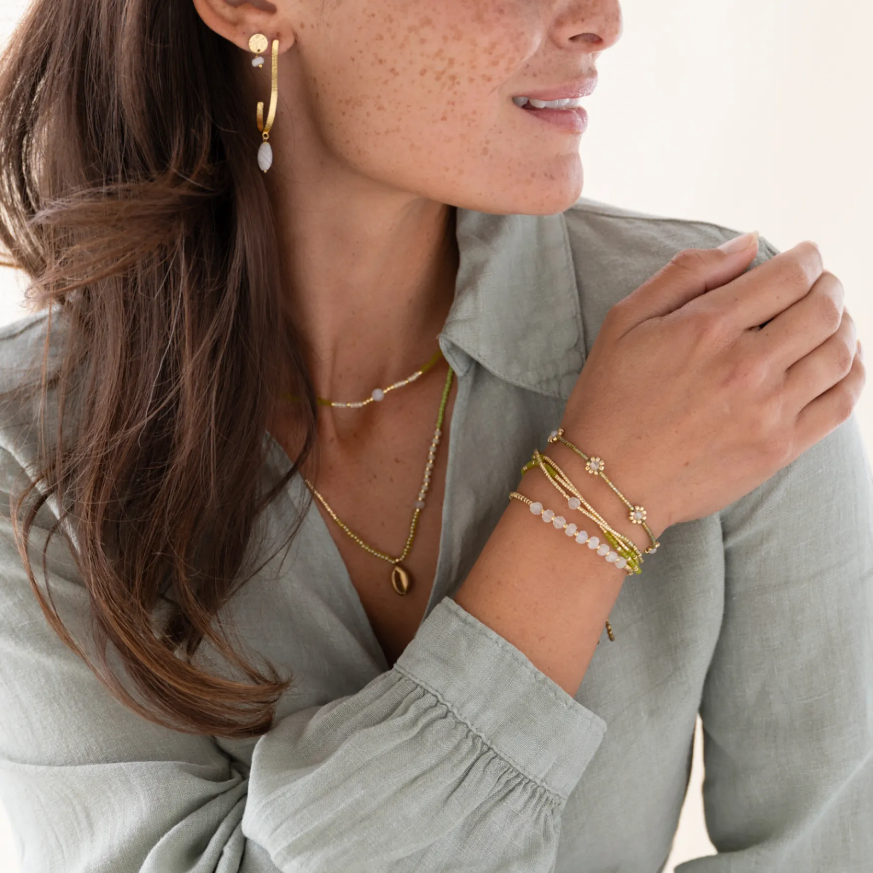 Outlet A Beautiful Story Proud moonstone bracelet