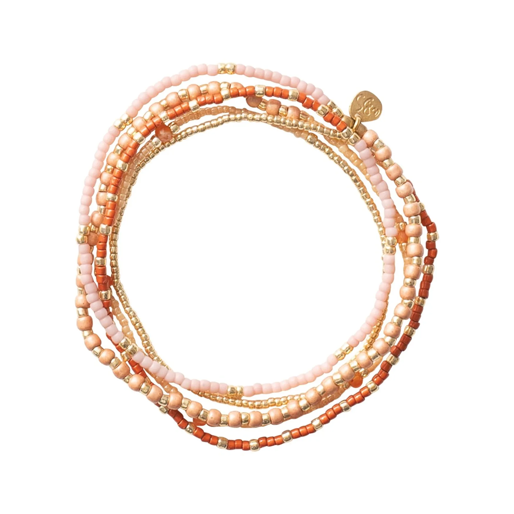 Online A Beautiful Story Respect carnelian gold bracelet