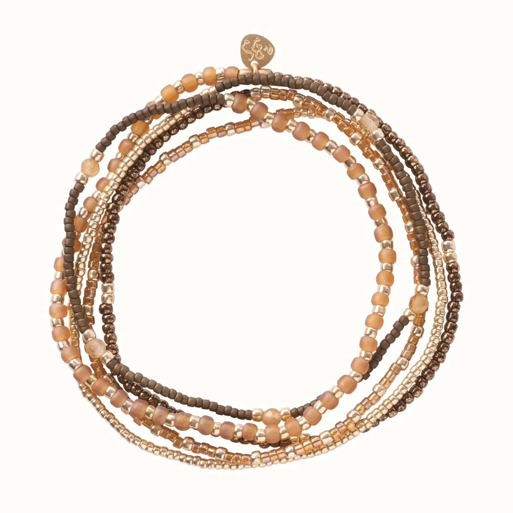 Fashion A Beautiful Story Respect citrine bracelet gold