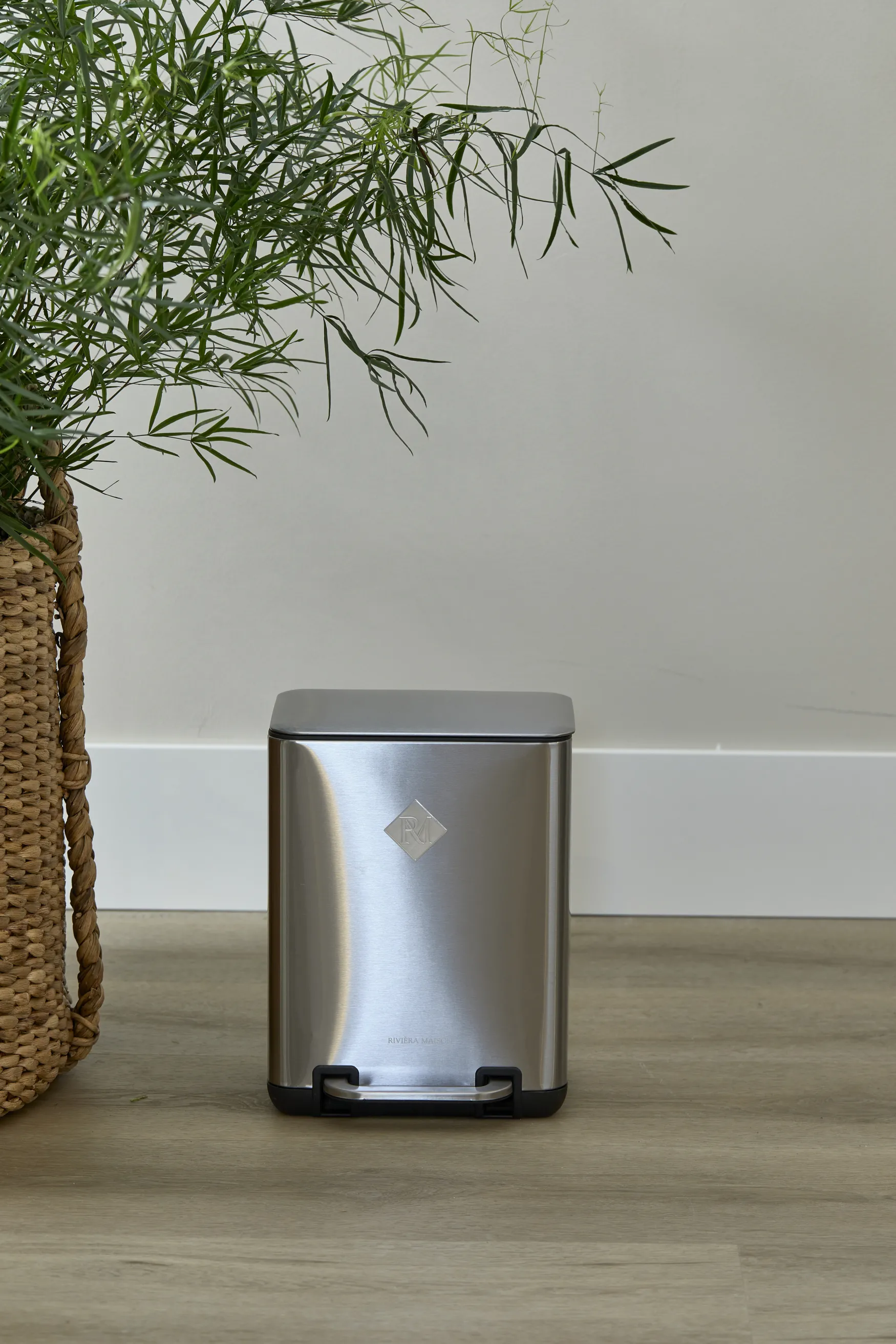 New Rivièra Maison RM monogram waste bin S