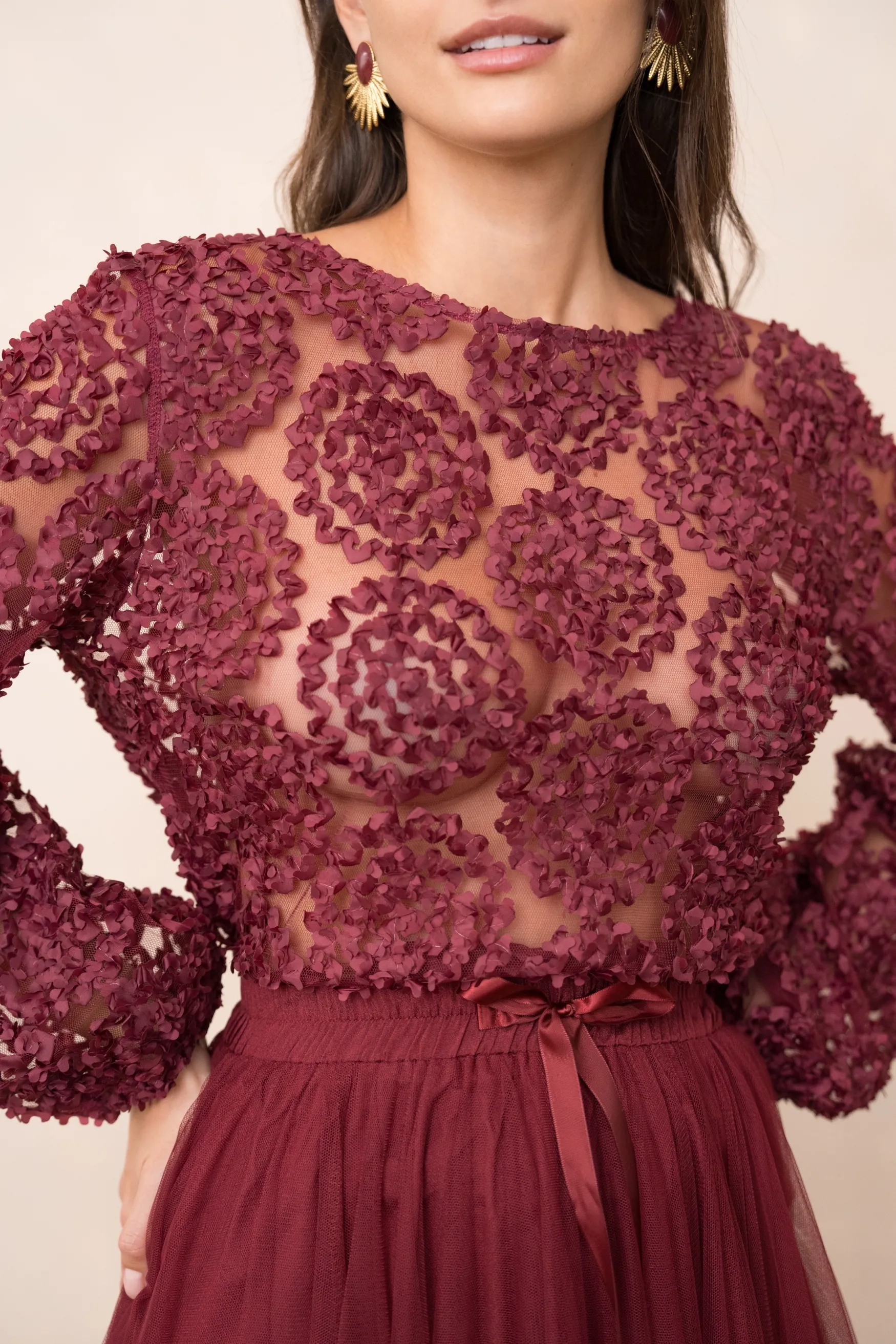 Sale Choklate Paris Rosette blouse, bordeaux