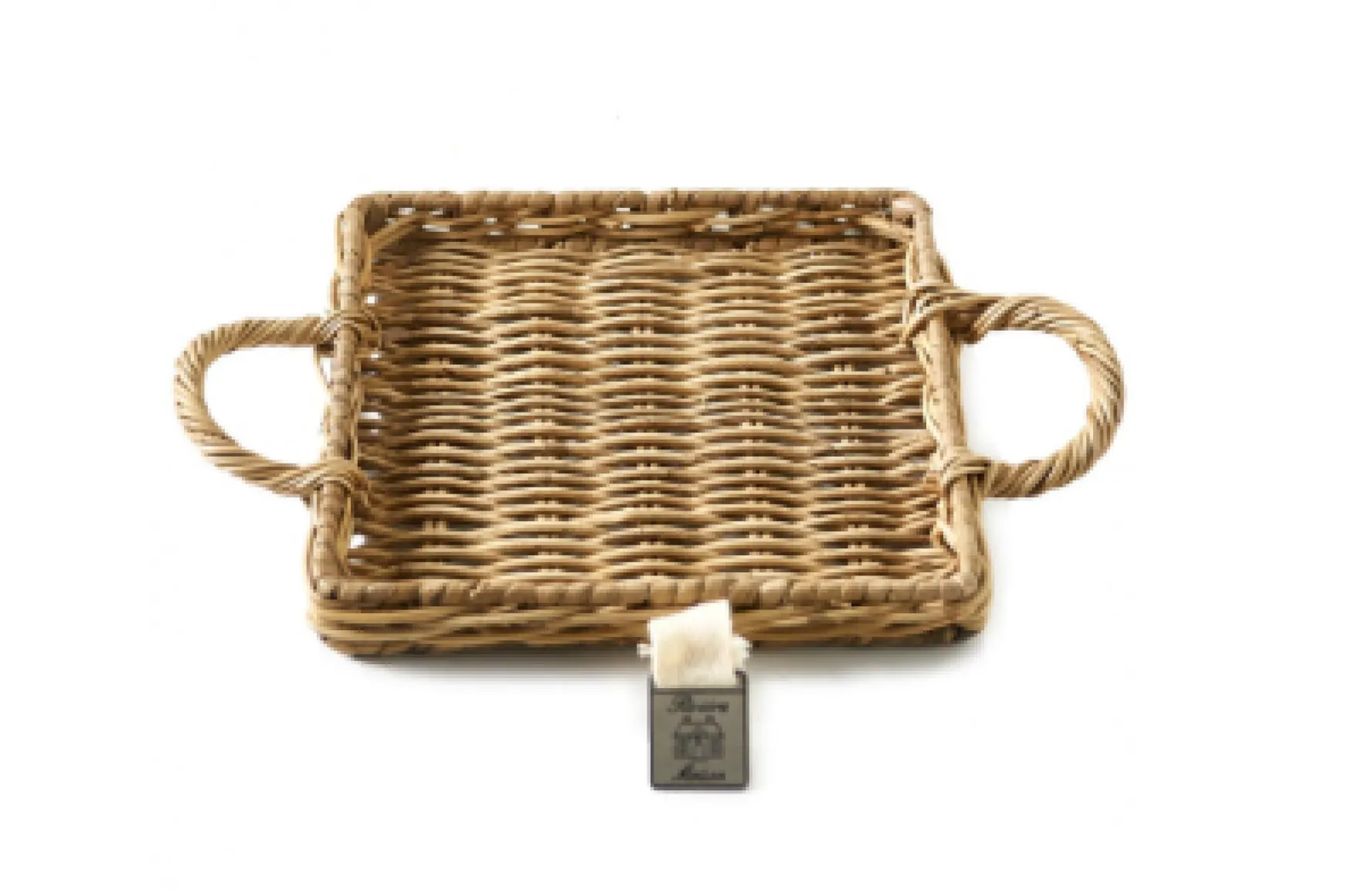 New Rivièra Maison Rustic rattan mini tray square