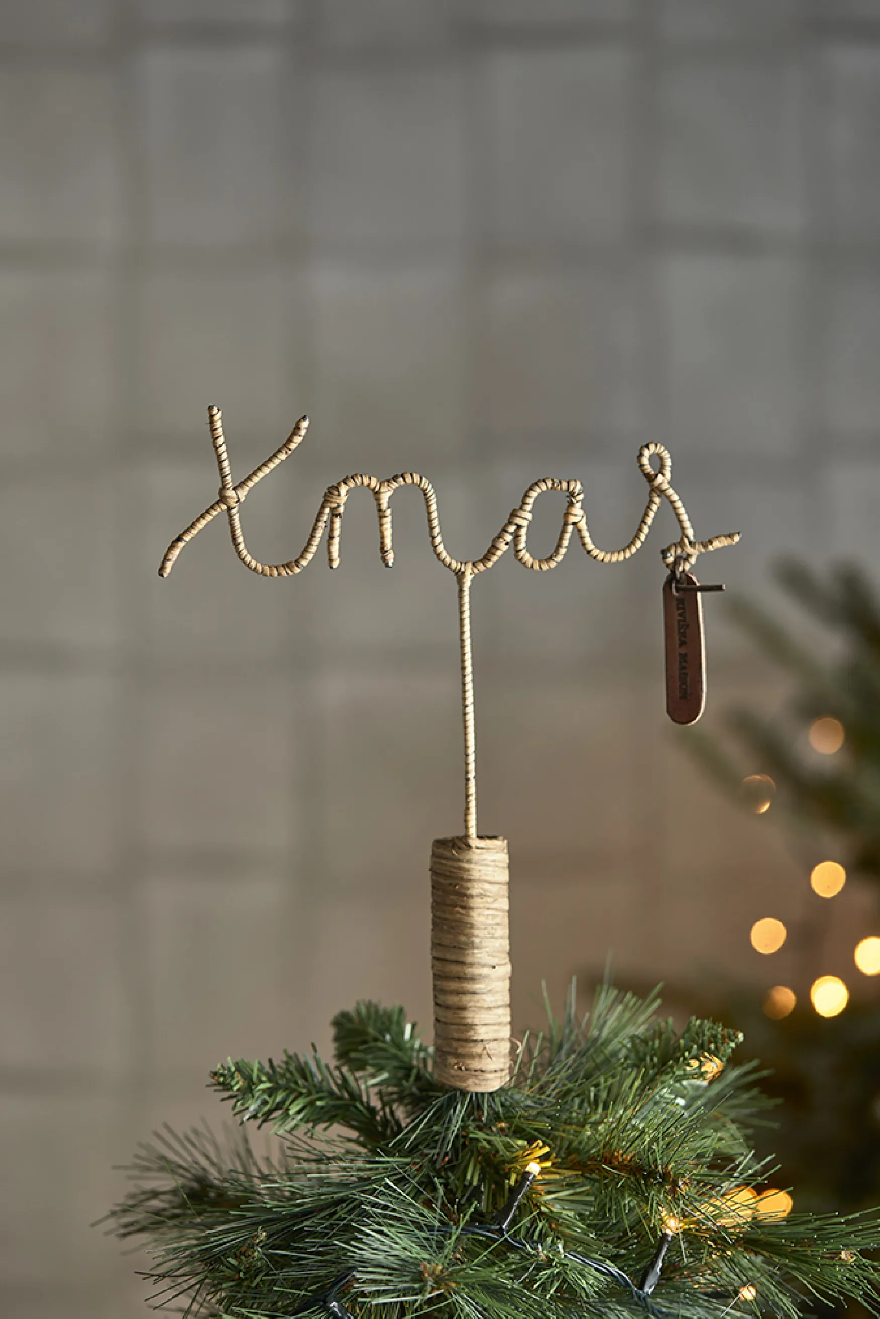 Hot Rivièra Maison Rustic Rattan XMAS tree topper