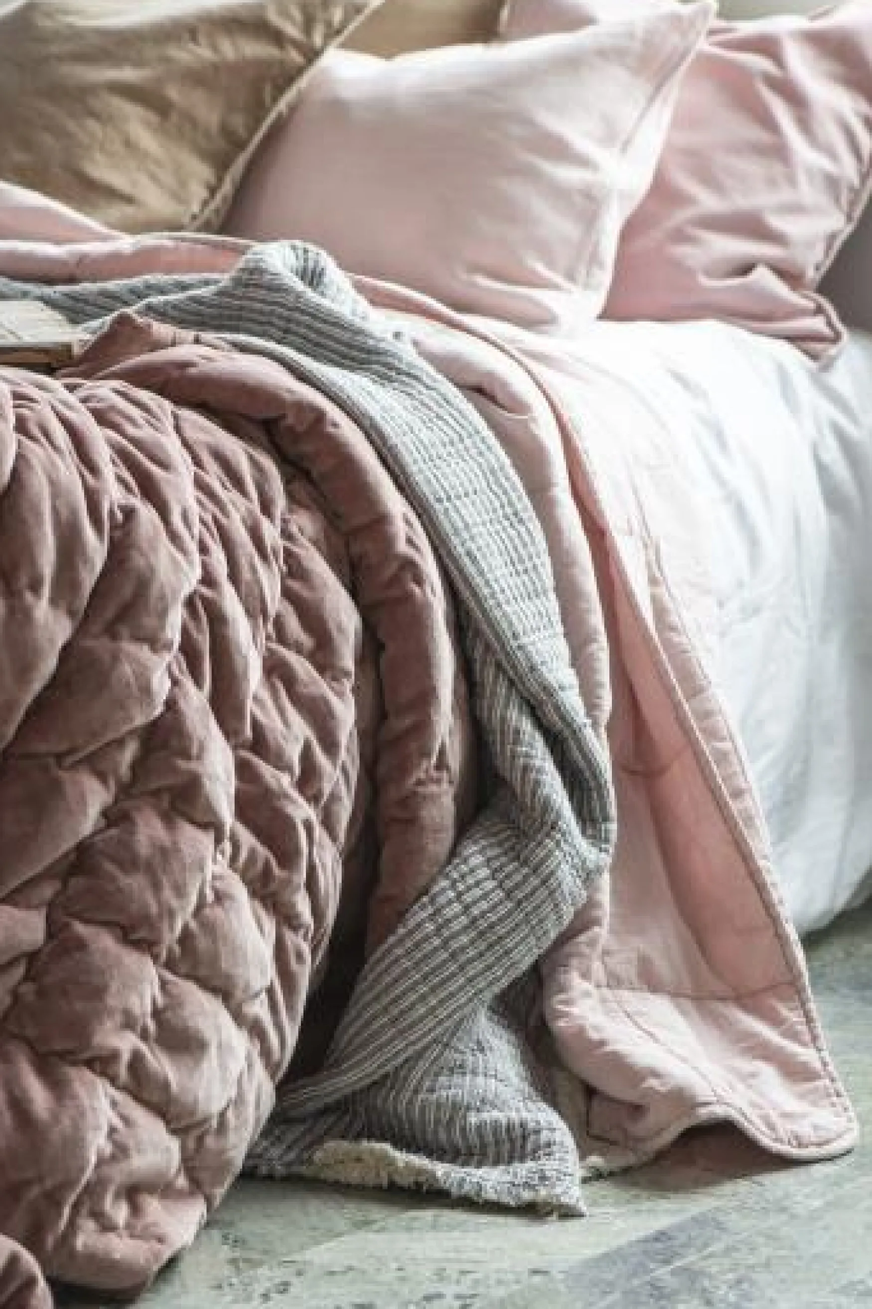 New Ib Laursen Samettityynynpäällinen 52x52, rose shadow