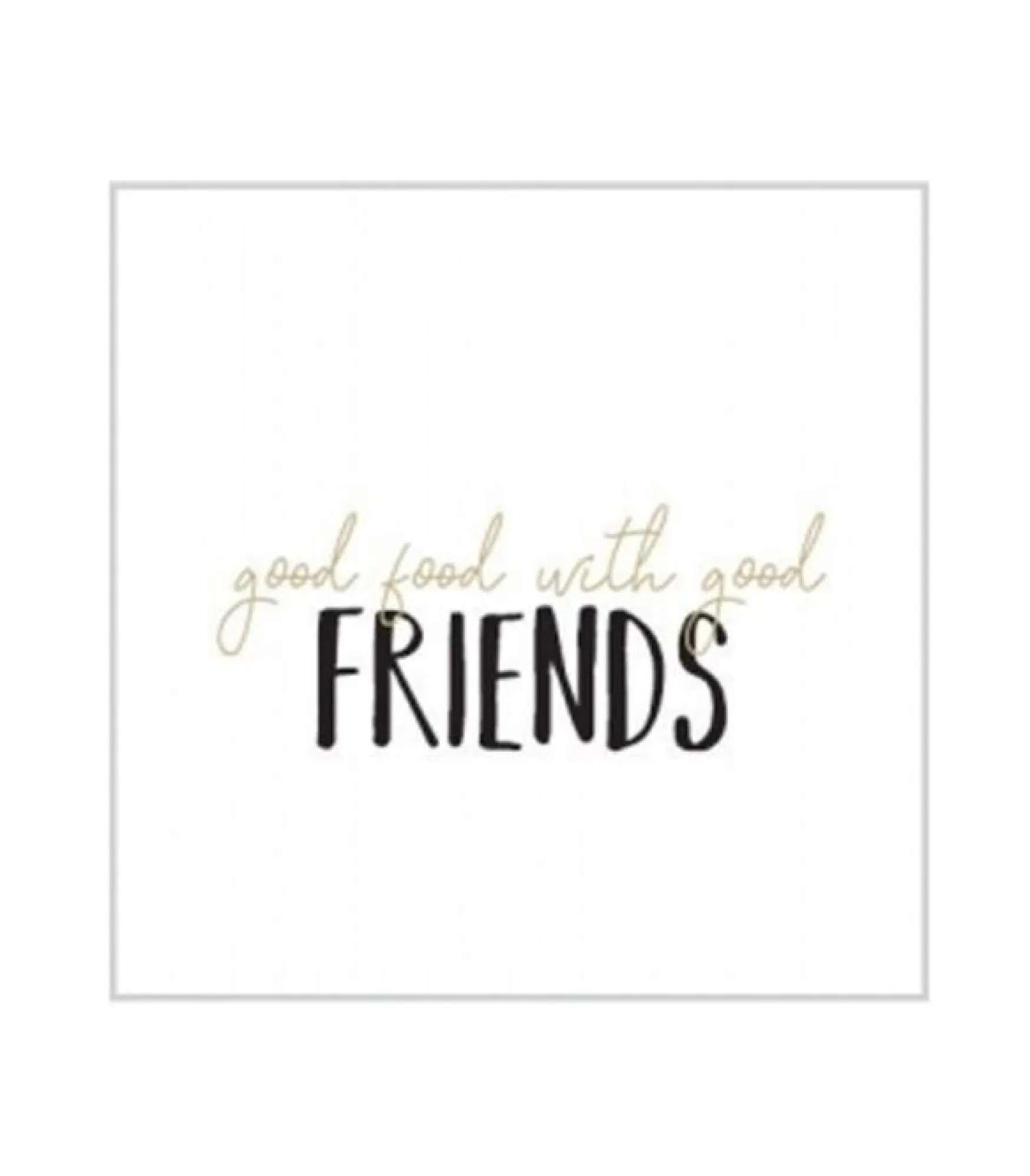 Outlet AmandaB Collection Servettipakkaus 33x33, friends