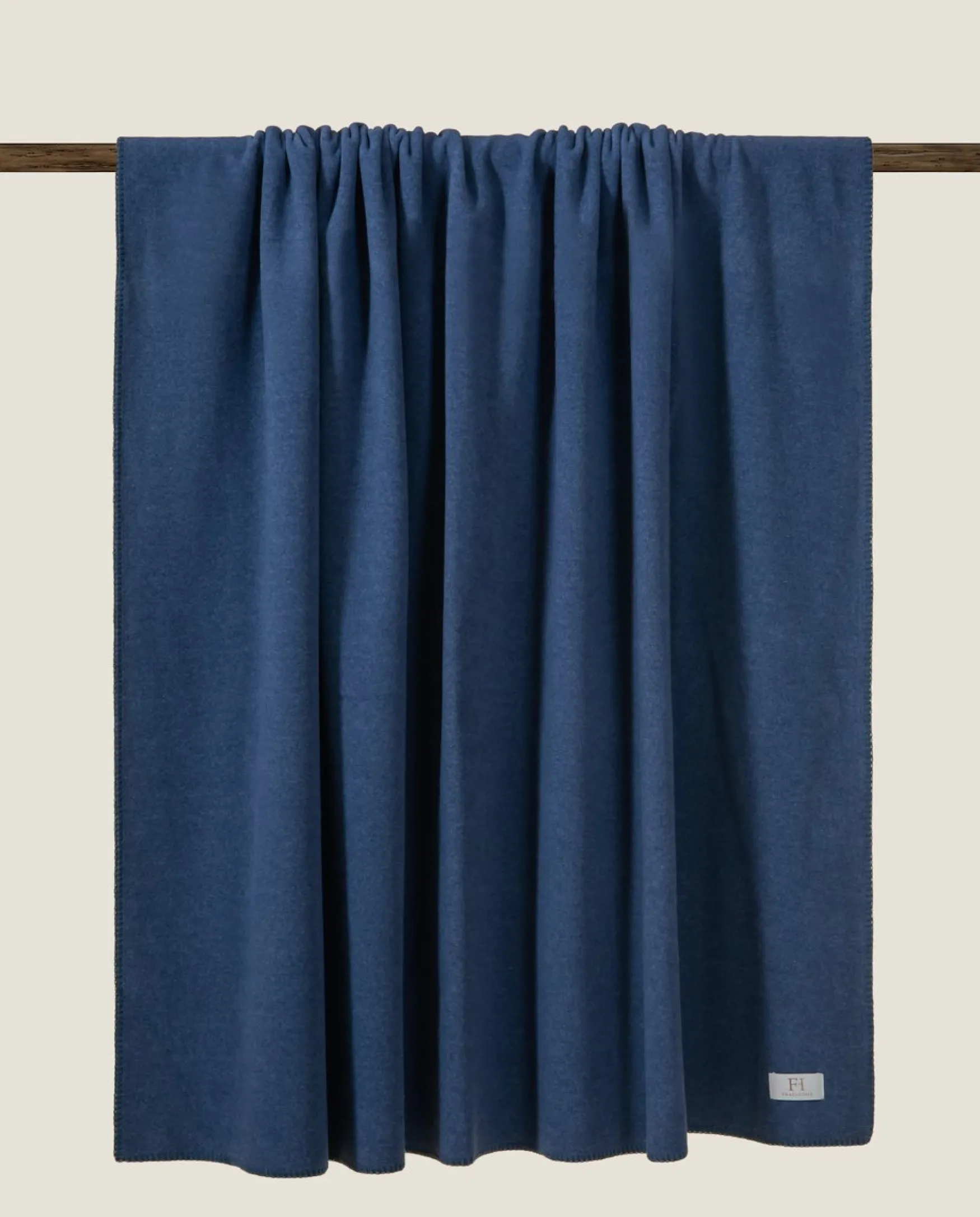 Fashion Frati Home Soft cotton throw 160x200, blue