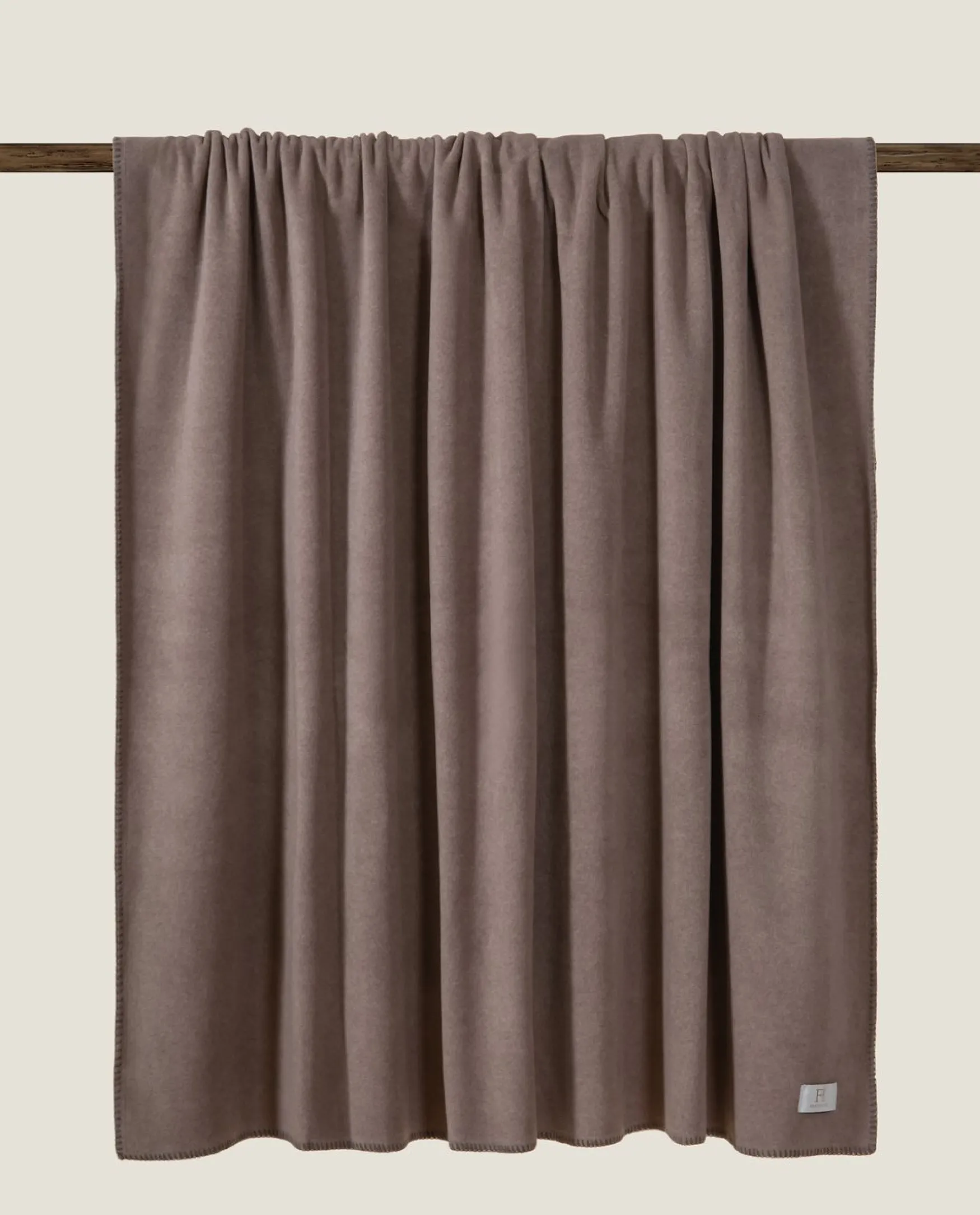 Best Frati Home Soft cotton throw 160x200, turtledove