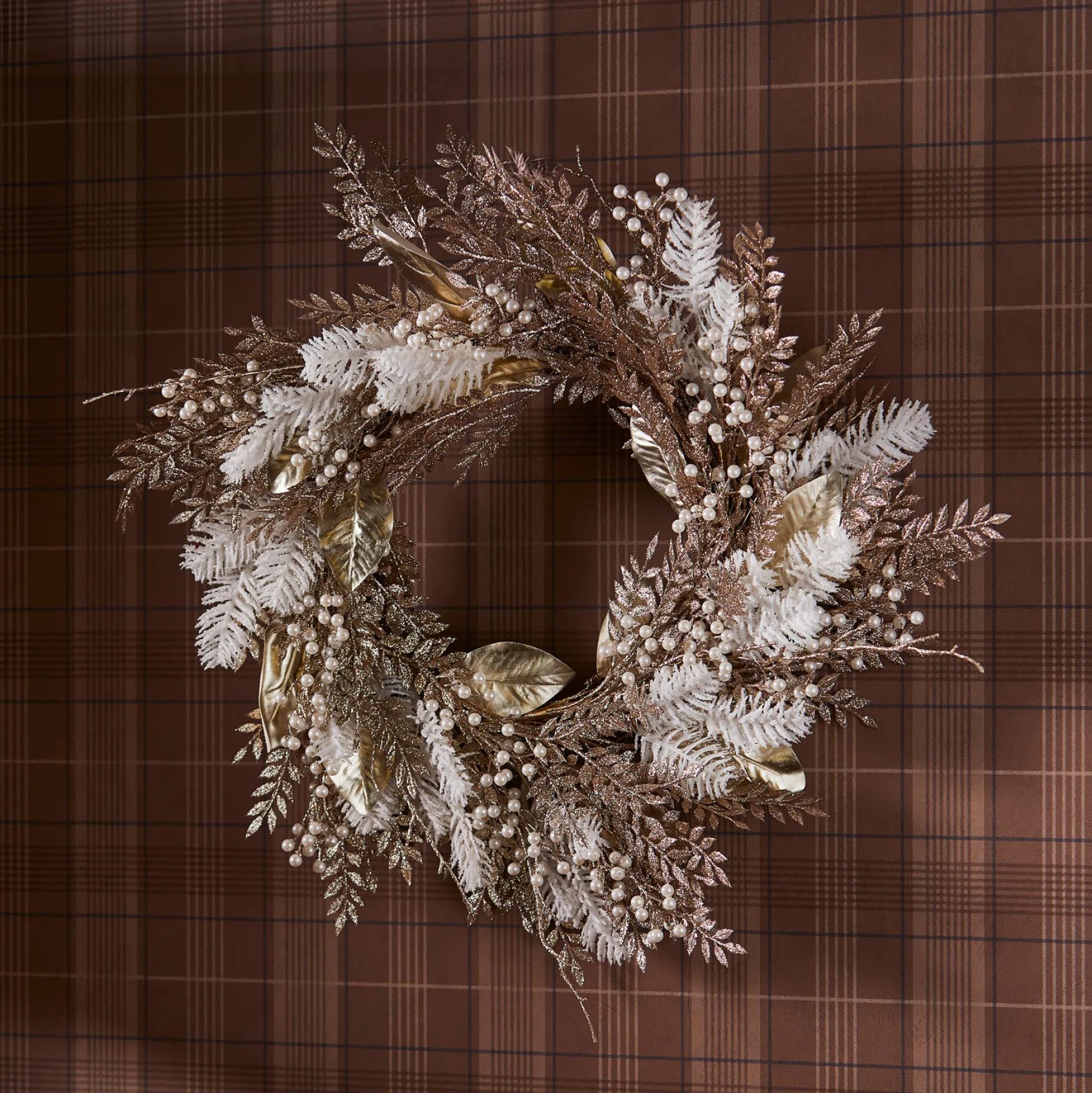 New Rivièra Maison Sparkling pearls wreath dia 71cm