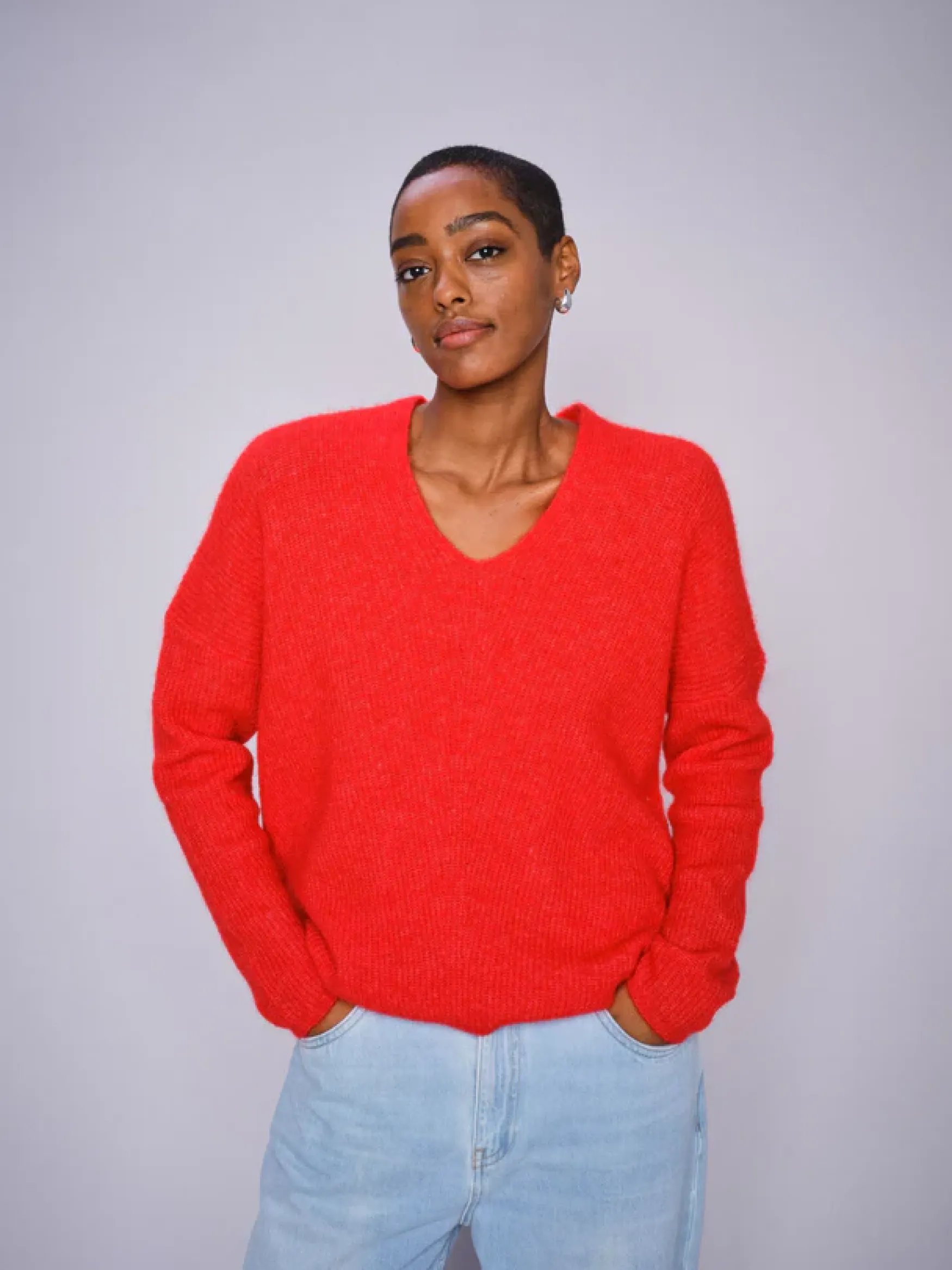 Best Mos Mosh Thora knit, chinese red