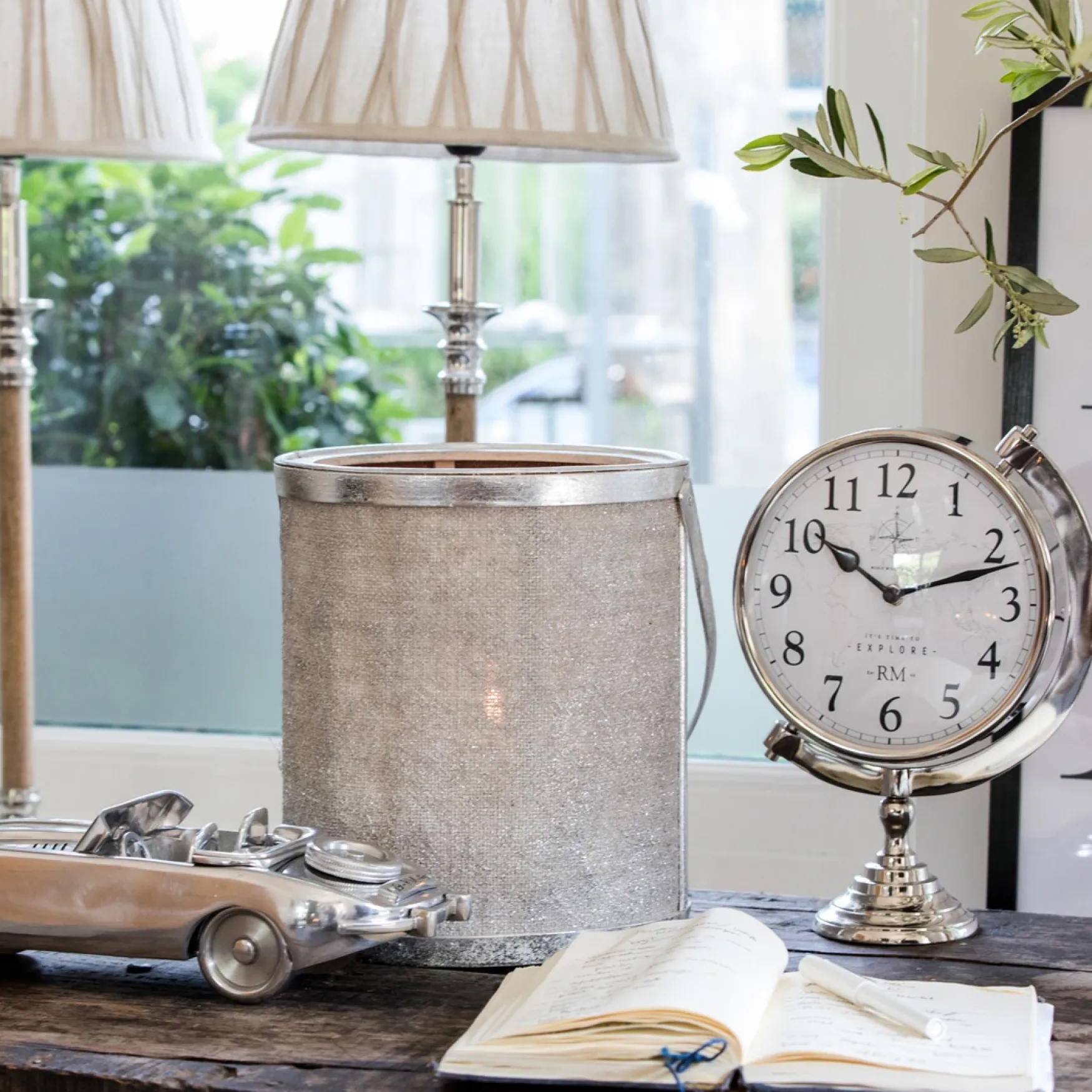 Discount Rivièra Maison Time to explore clock