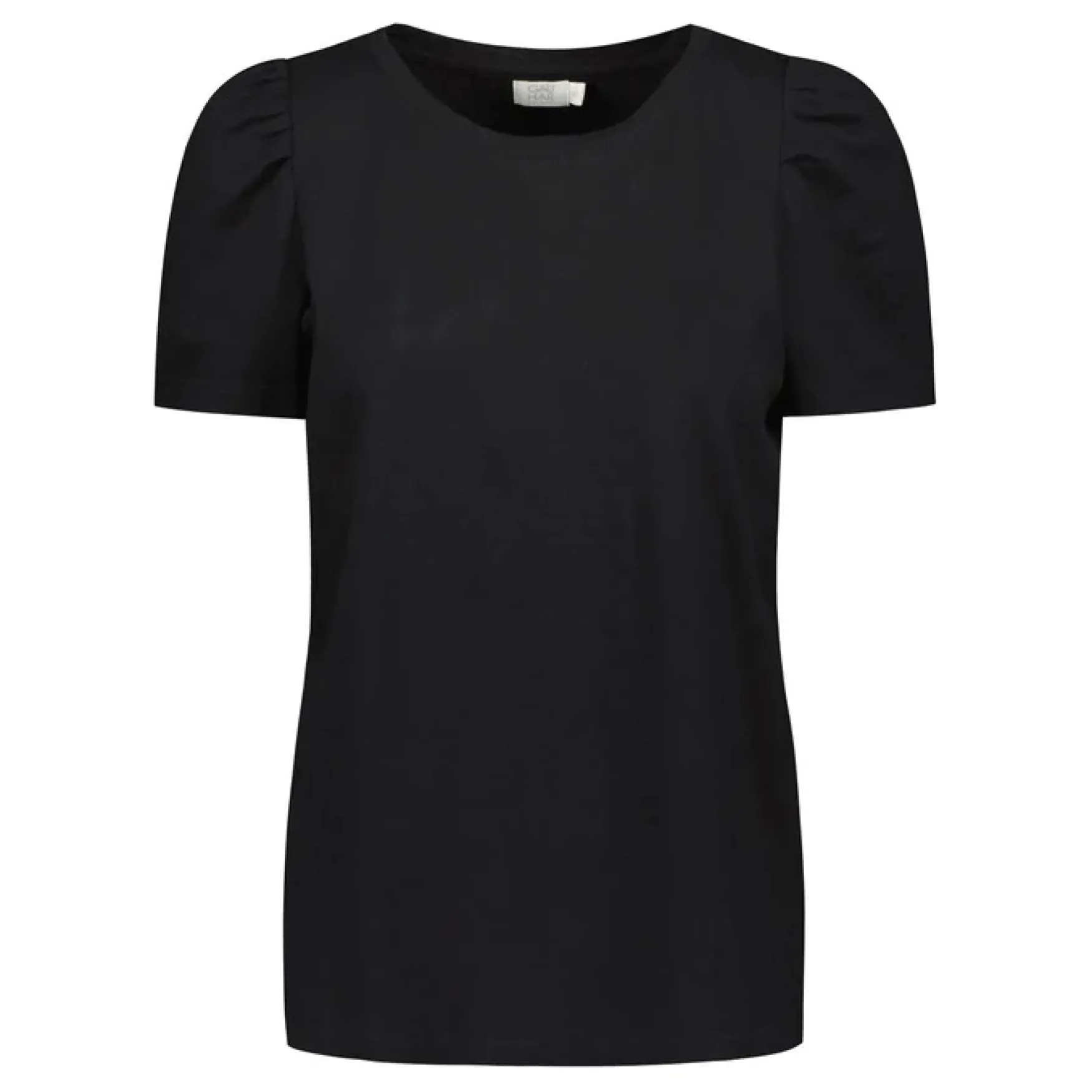Online GAUHAR Helsinki T-shirt Puff shoulder, black