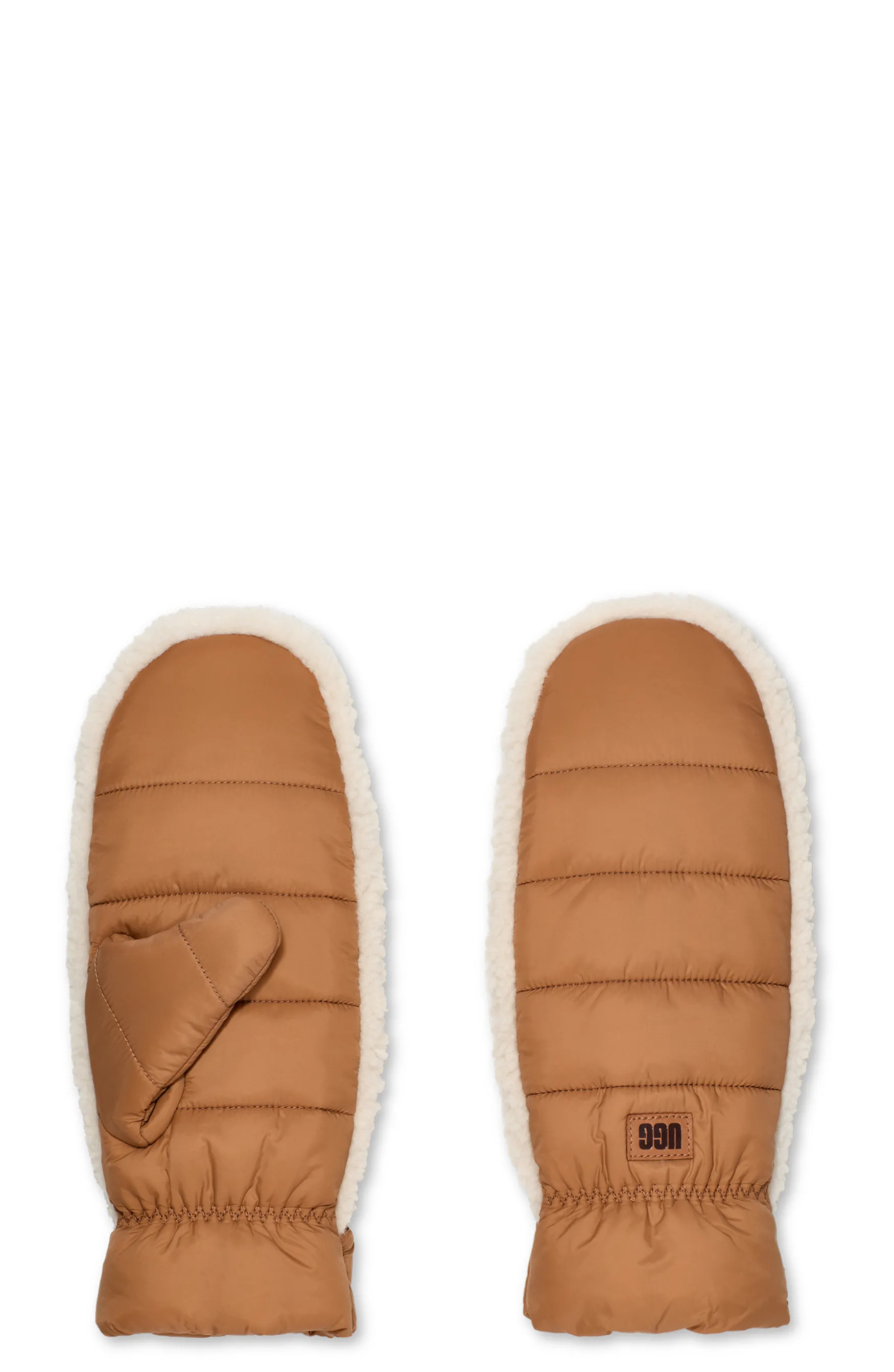 New UGG fluff mitten, chestnut