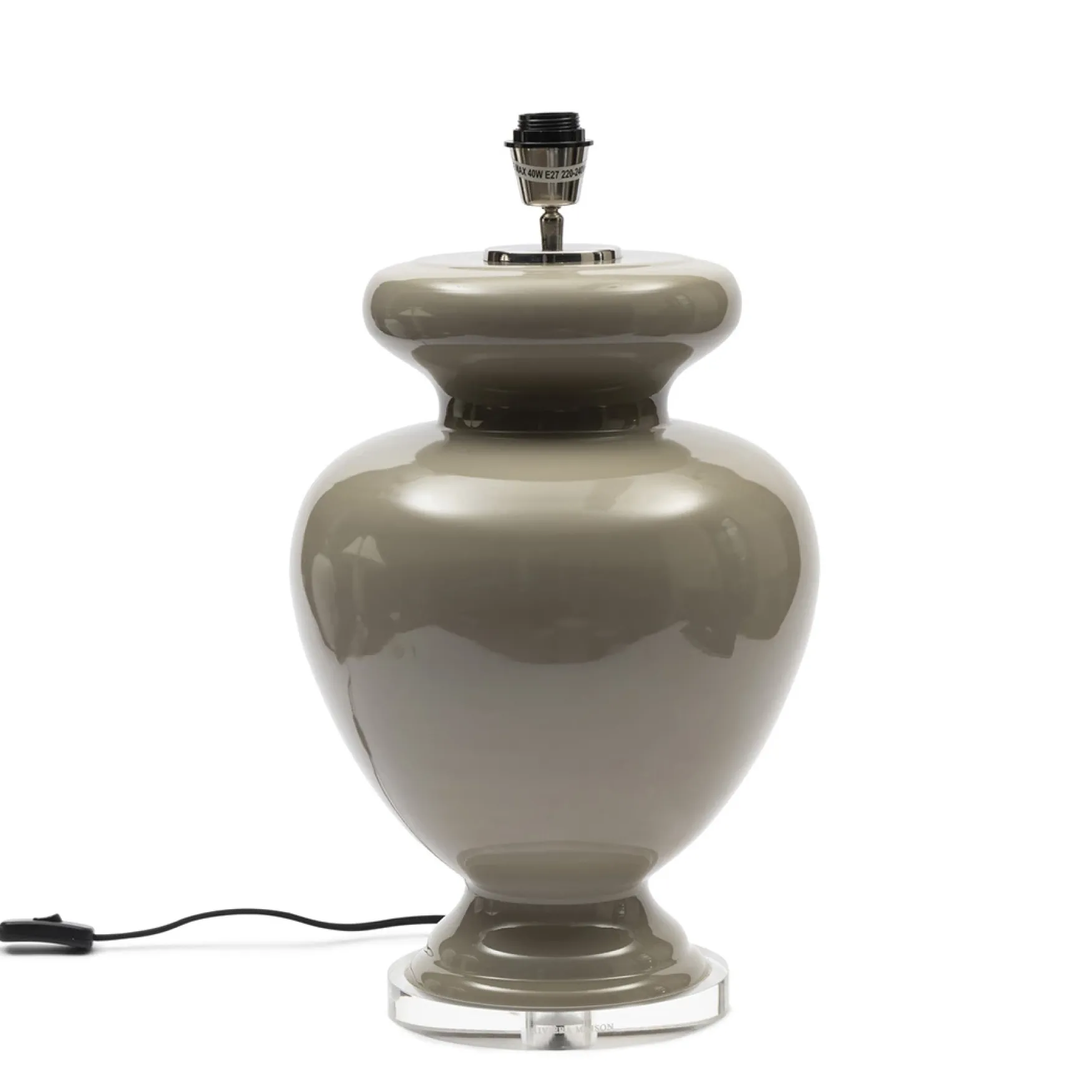 Online Rivièra Maison Vase table lamp, flax