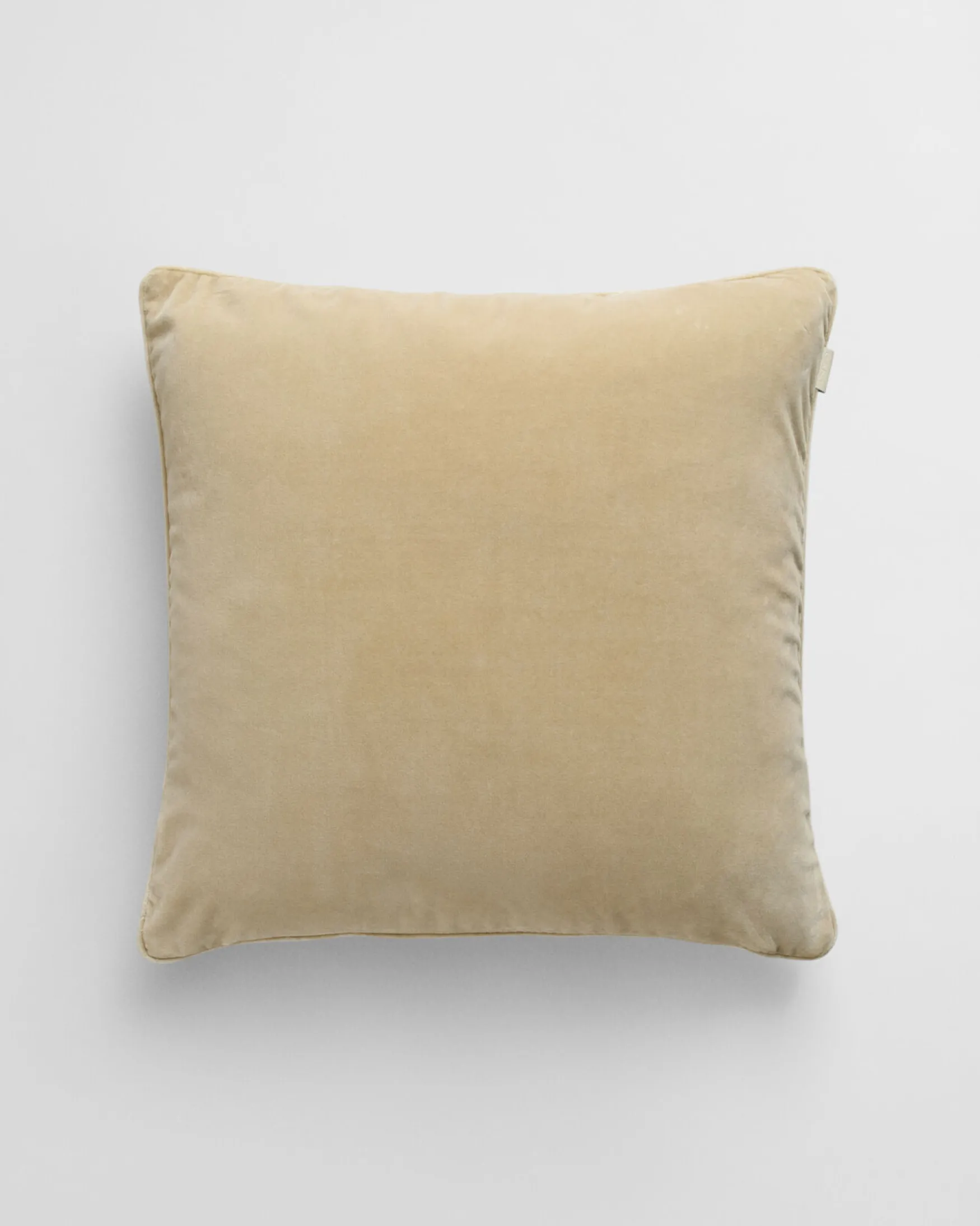 Sale Gant Home Velvet cushion 50x50, dry sand
