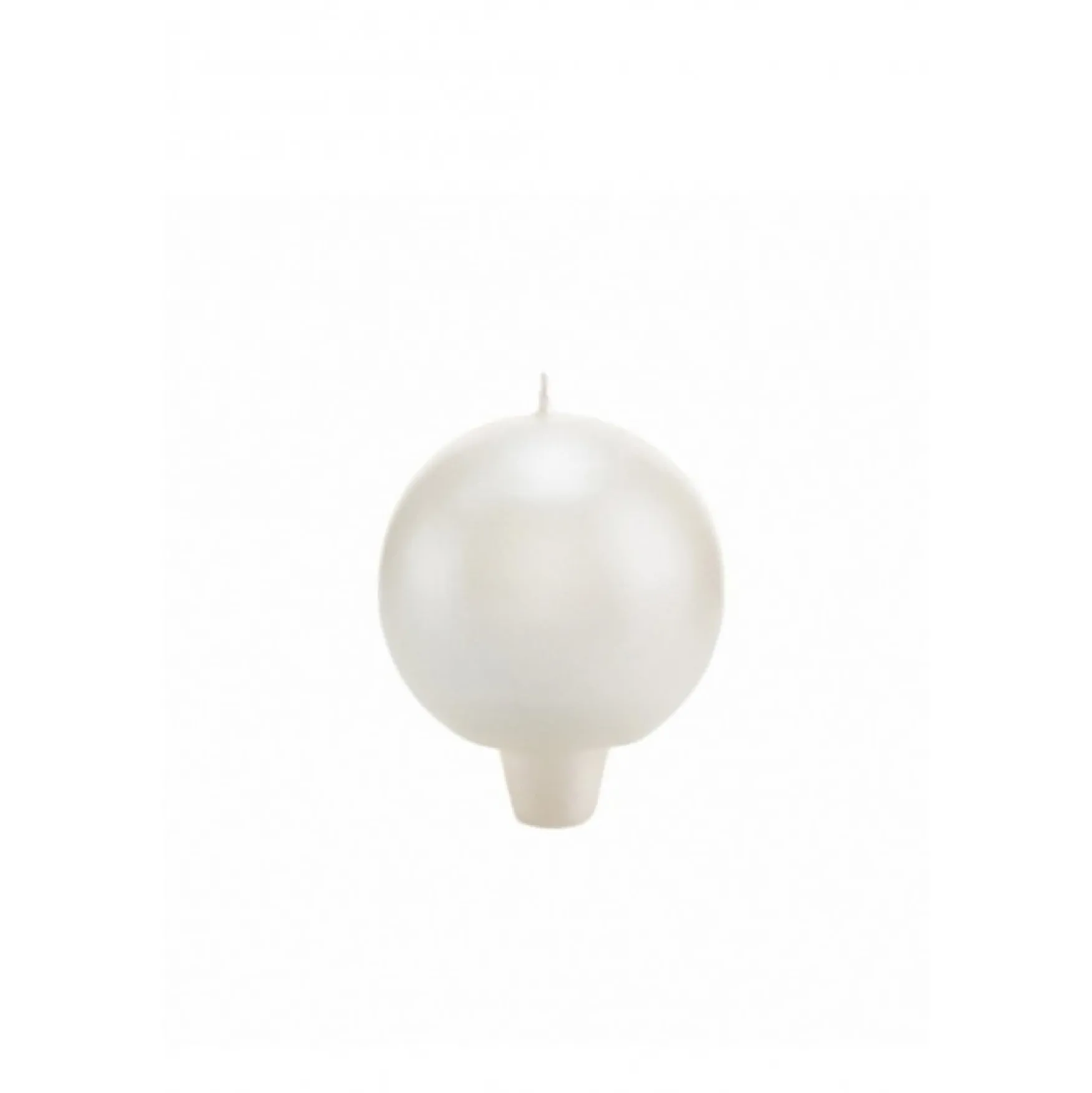 Best Balmuir Velvet festivo candle 6cm, pearl
