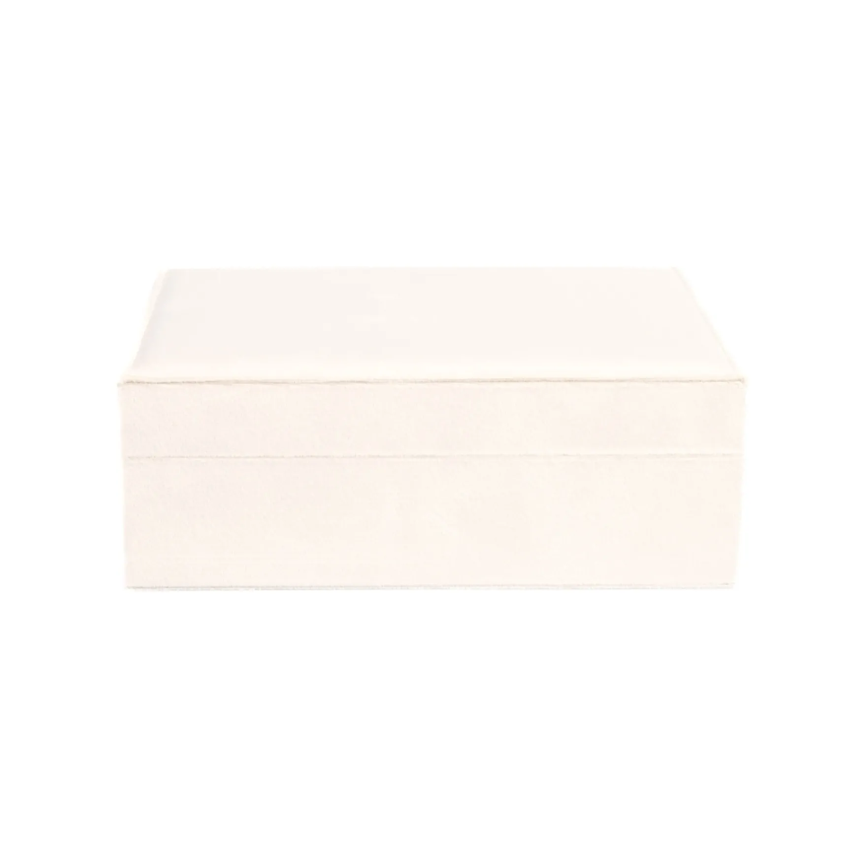 Hot DARK department Velvet jewellery box large, sand