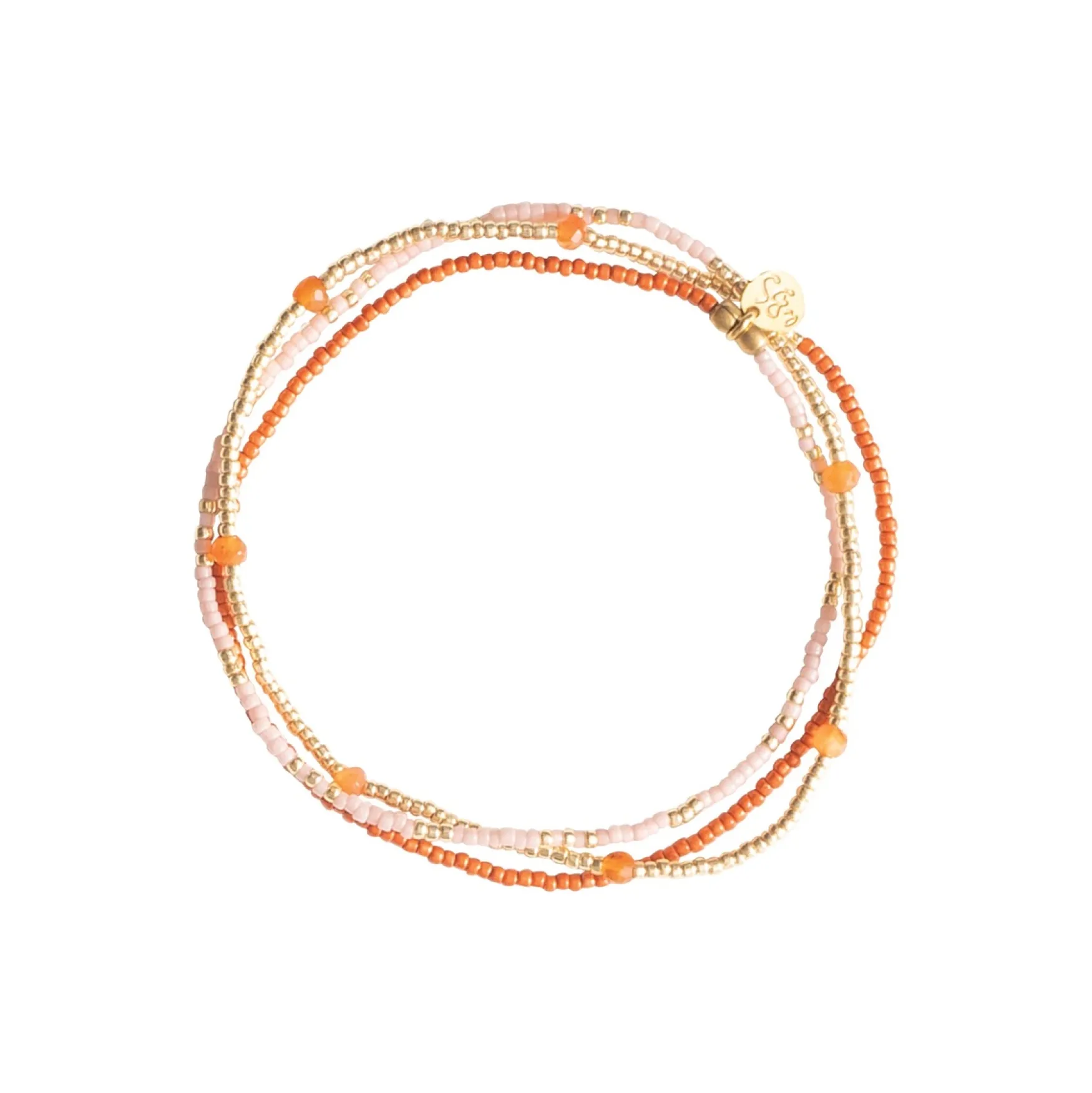 Hot A Beautiful Story Welcome carnelian gold bracelet