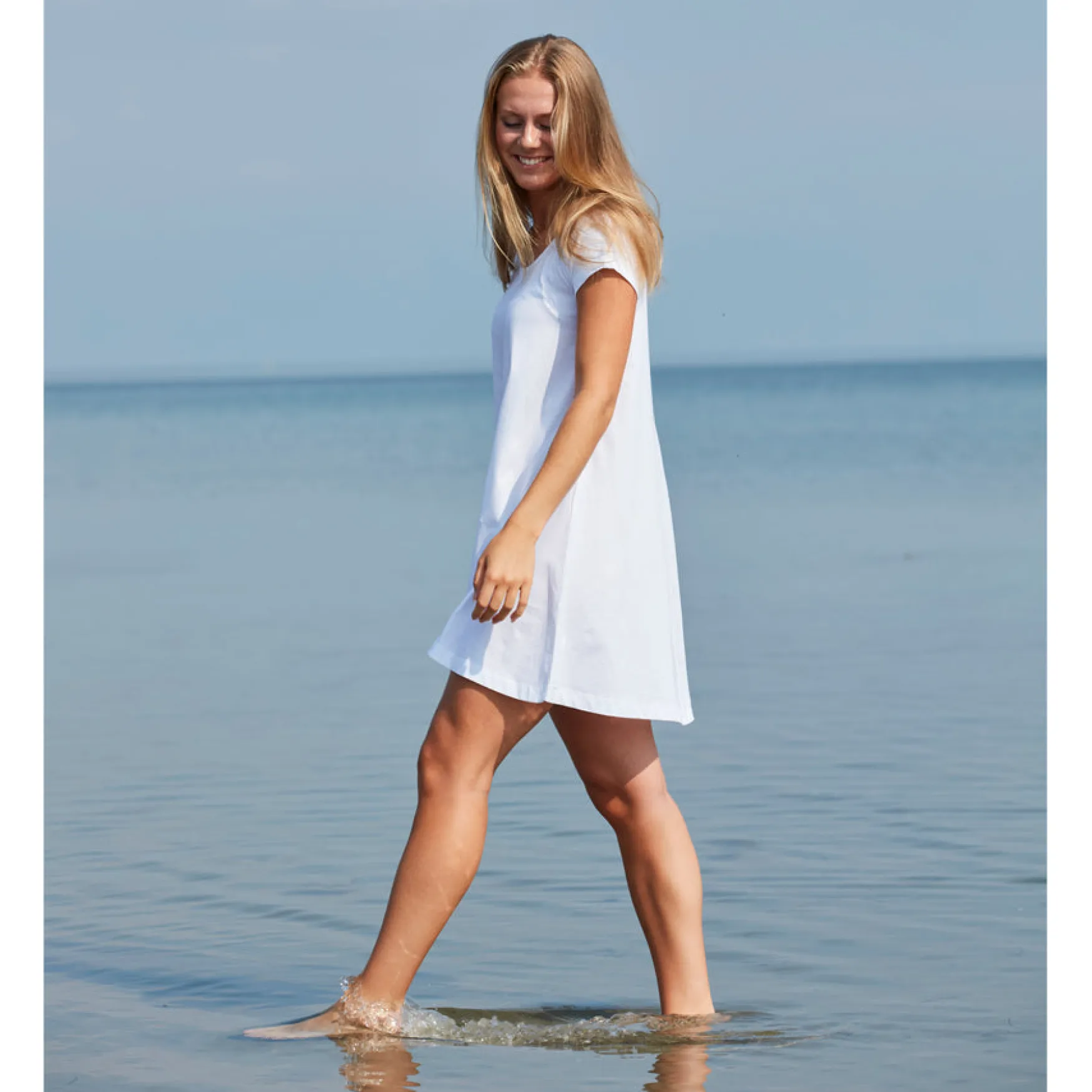 Online Beach House Yöpaita bell, WHITE