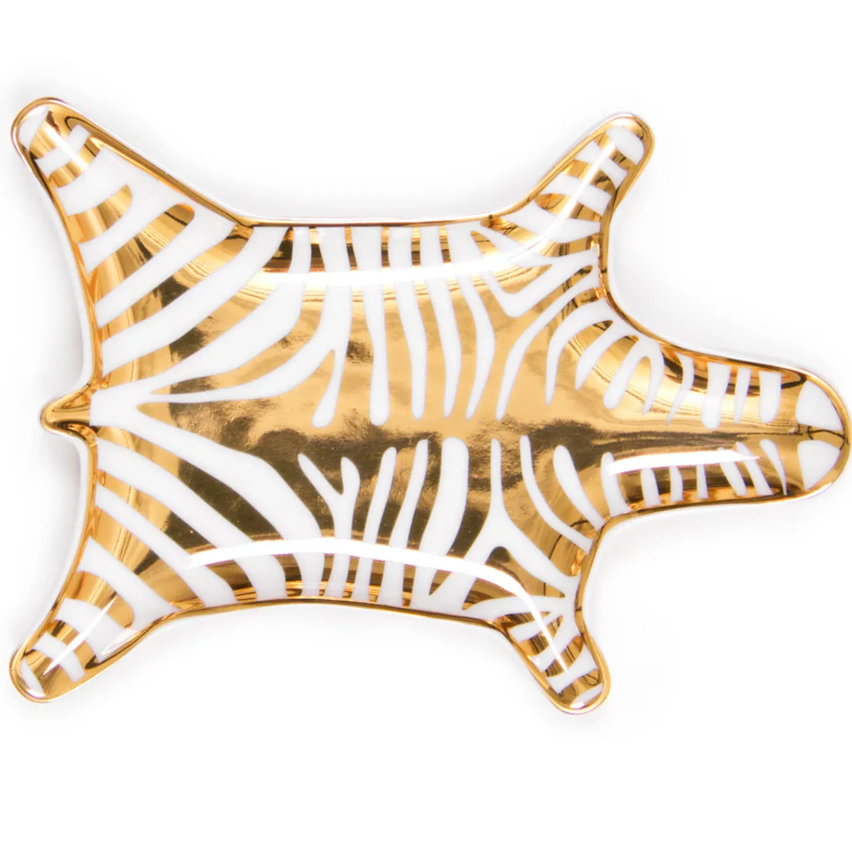 Best Jonathan Adler Zebra stacking dish, gold